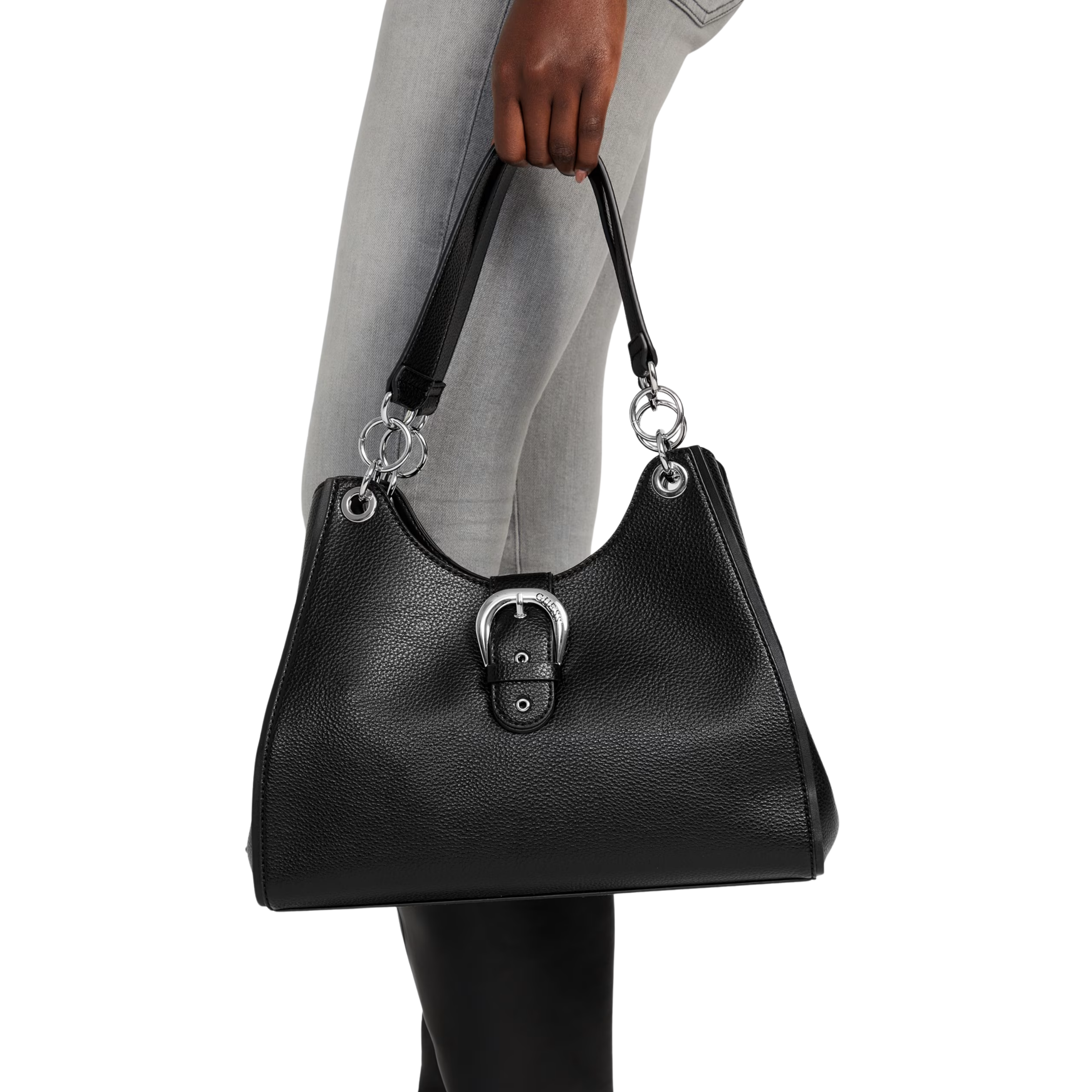 Guess Women Kaline Satchel - Black