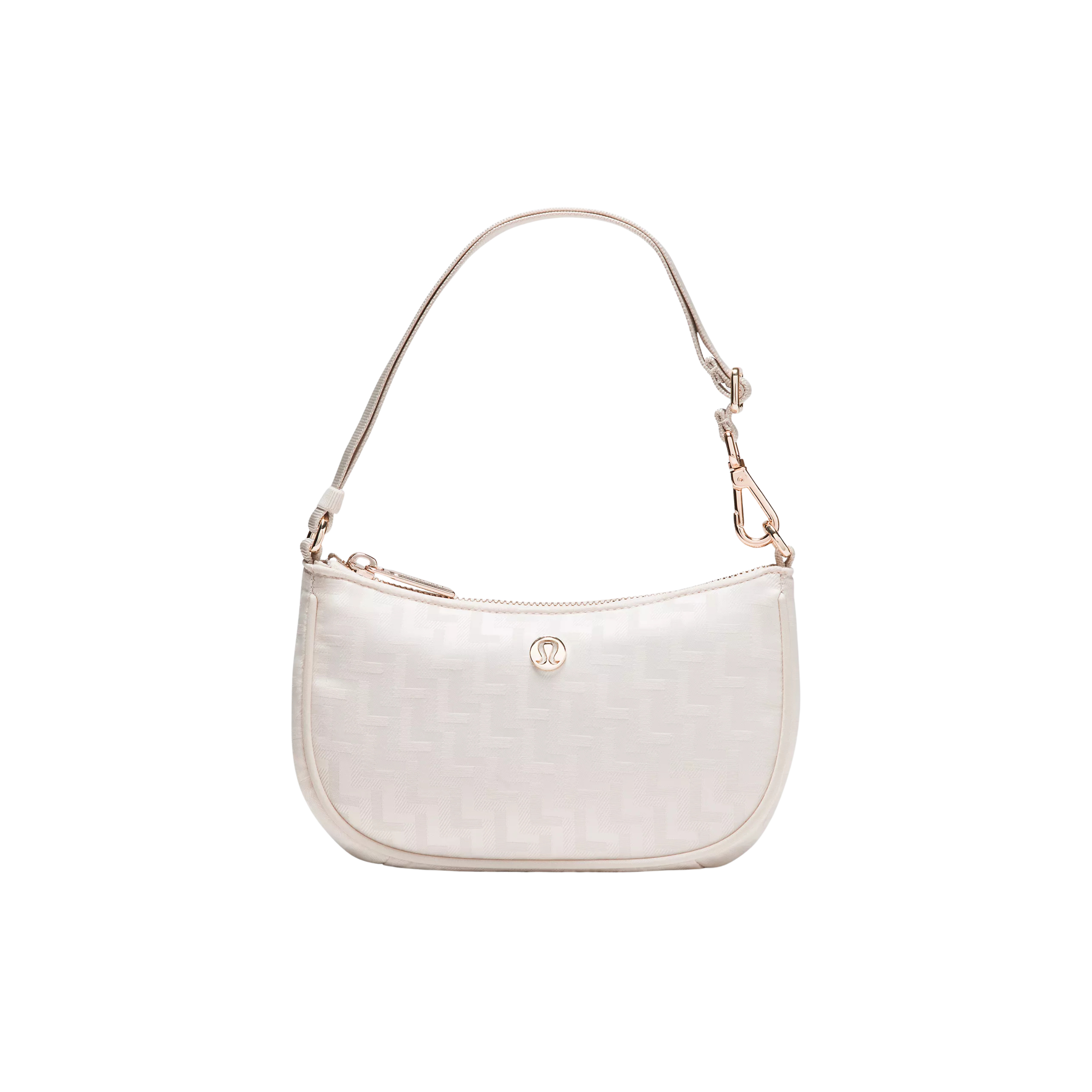 Lululemon City Essentials Mini Shoulder Bag 1L - Jacquard Light Ivory