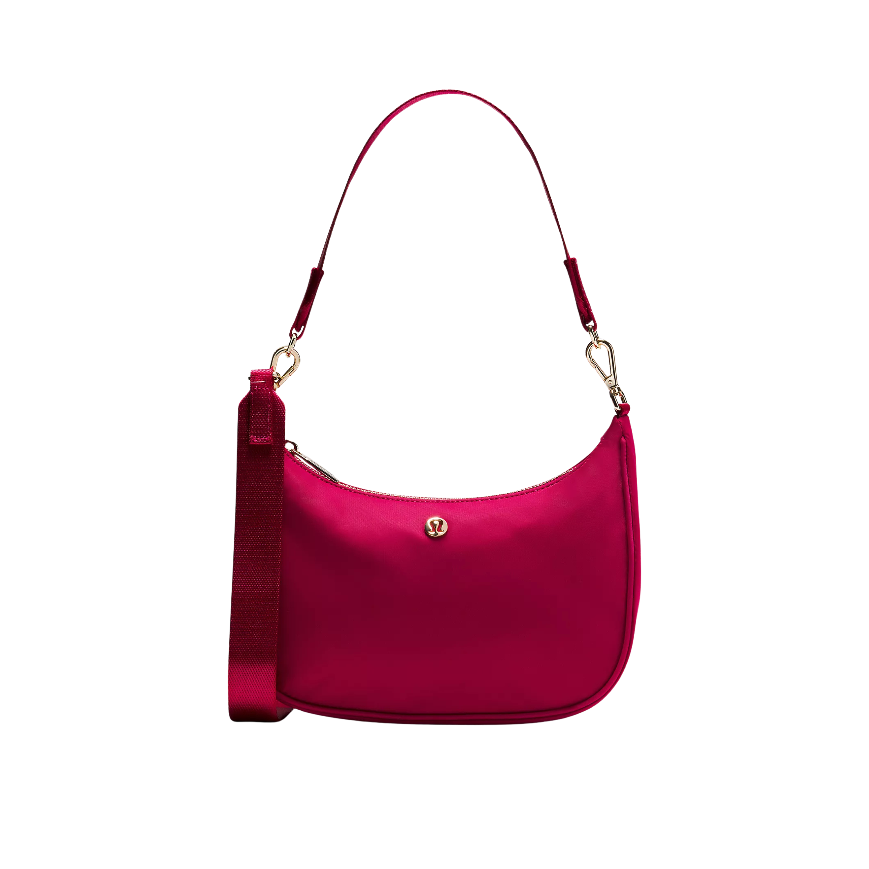 Lululemon City Essentials Small Shoulder Bag 3L - Berry Rumble