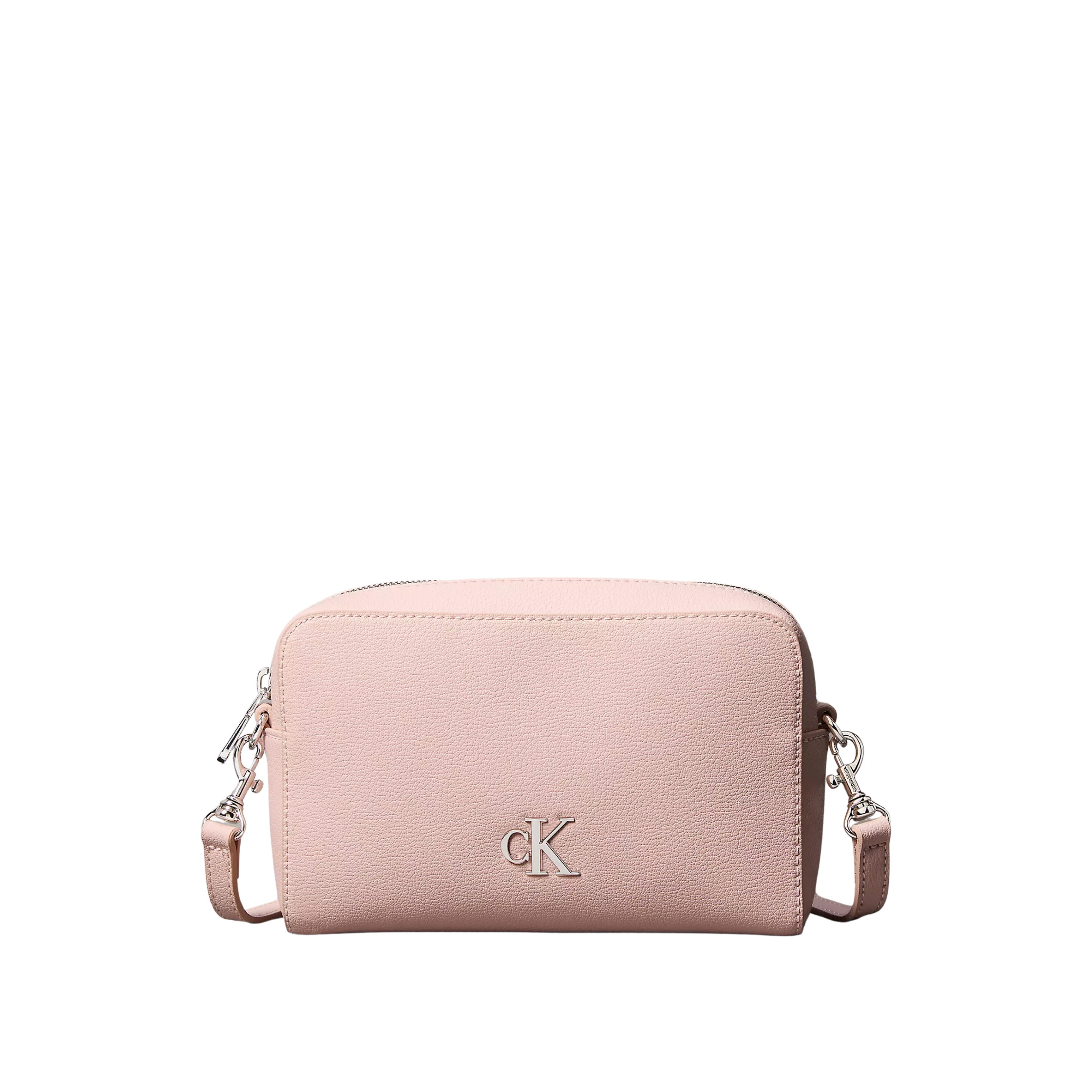 Calvin Klein Women Minimal Monogram Phone Crossbody - Pale Conch