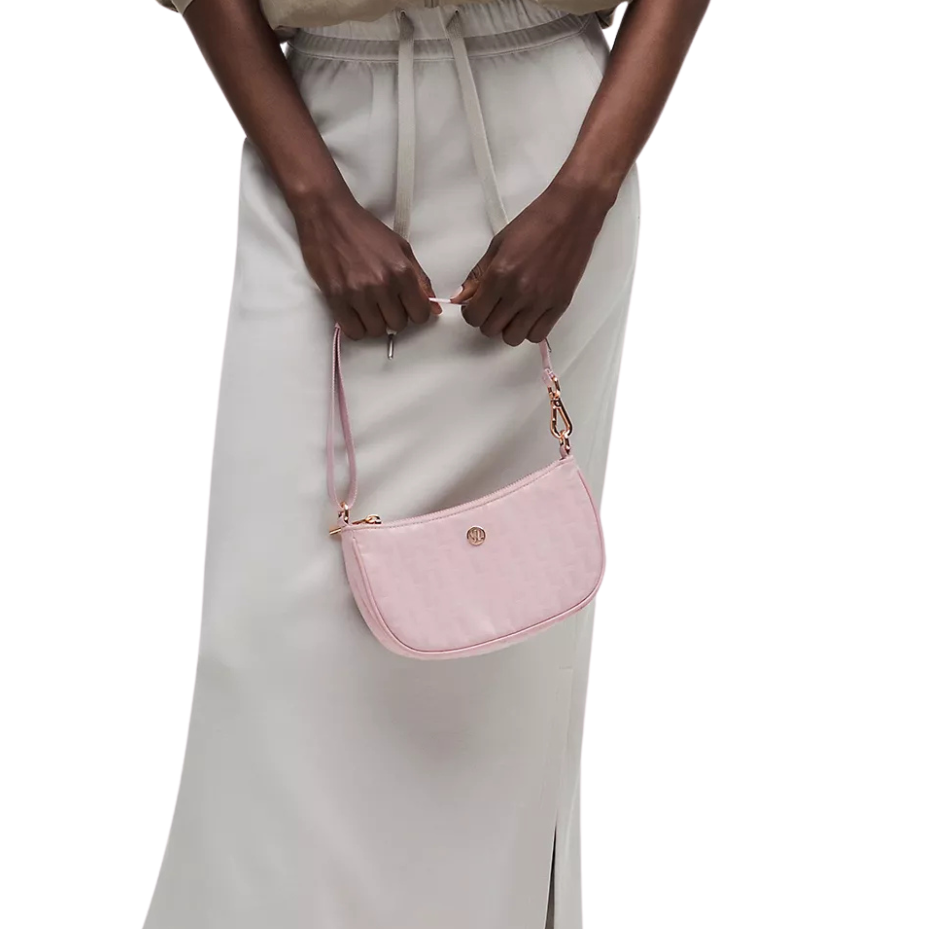 Lululemon City Essentials Mini Shoulder Bag 1L - Jacquard Mink Berry