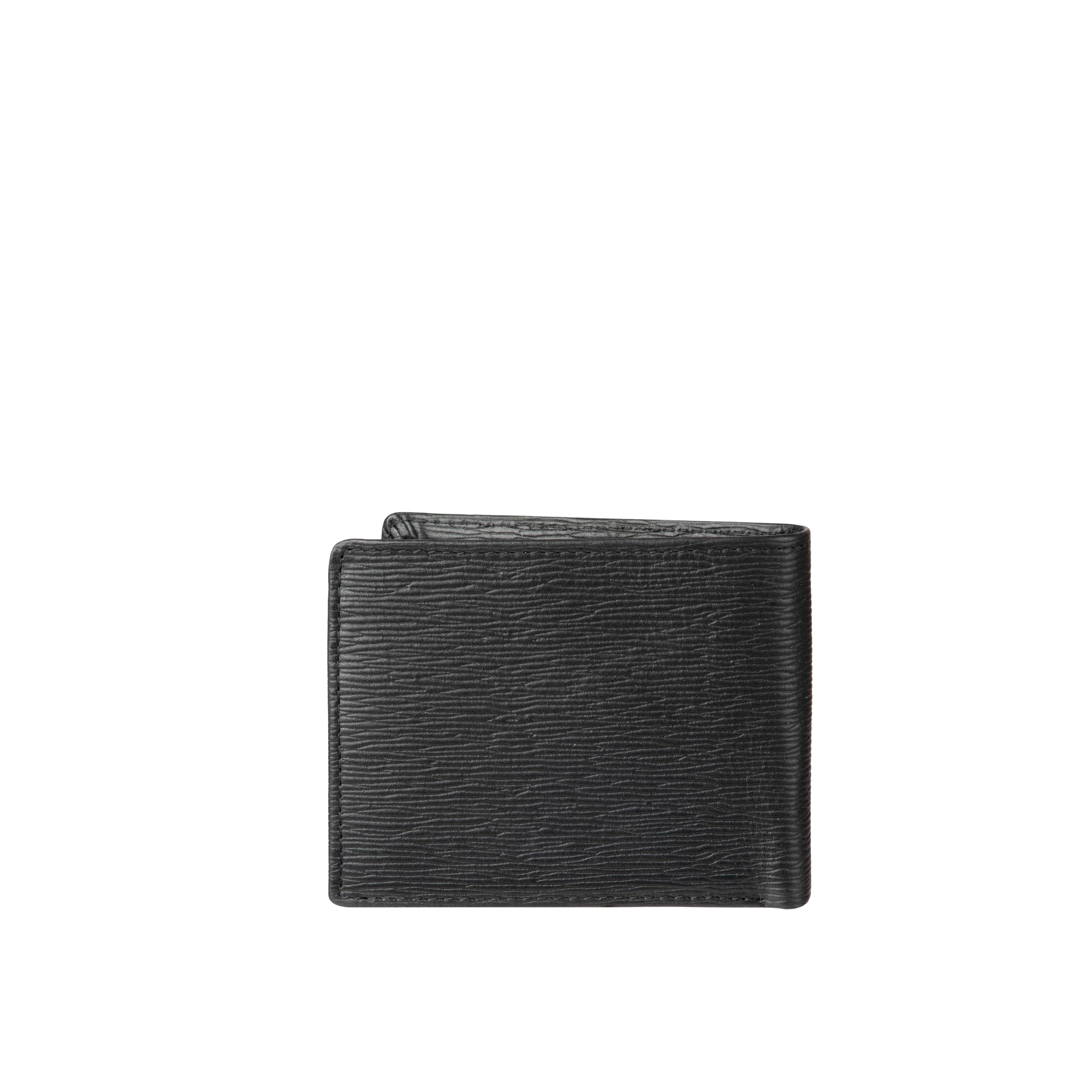 Calvin Klein Men RFID Leather Minimalist Bifold Wallet - Black