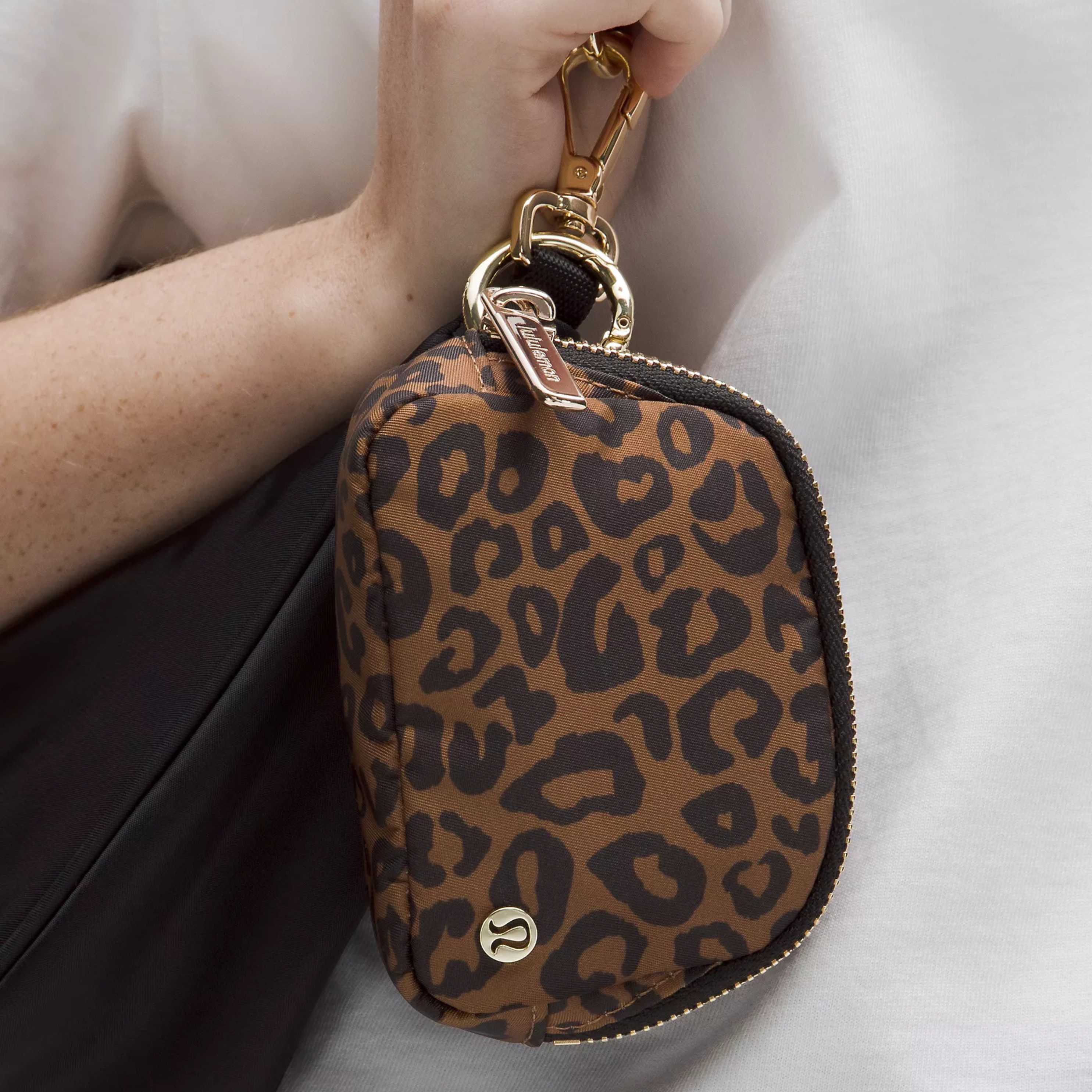 Lululemon Everywhere Belt Bag Nano - Leopardo Shift Desert Khaki