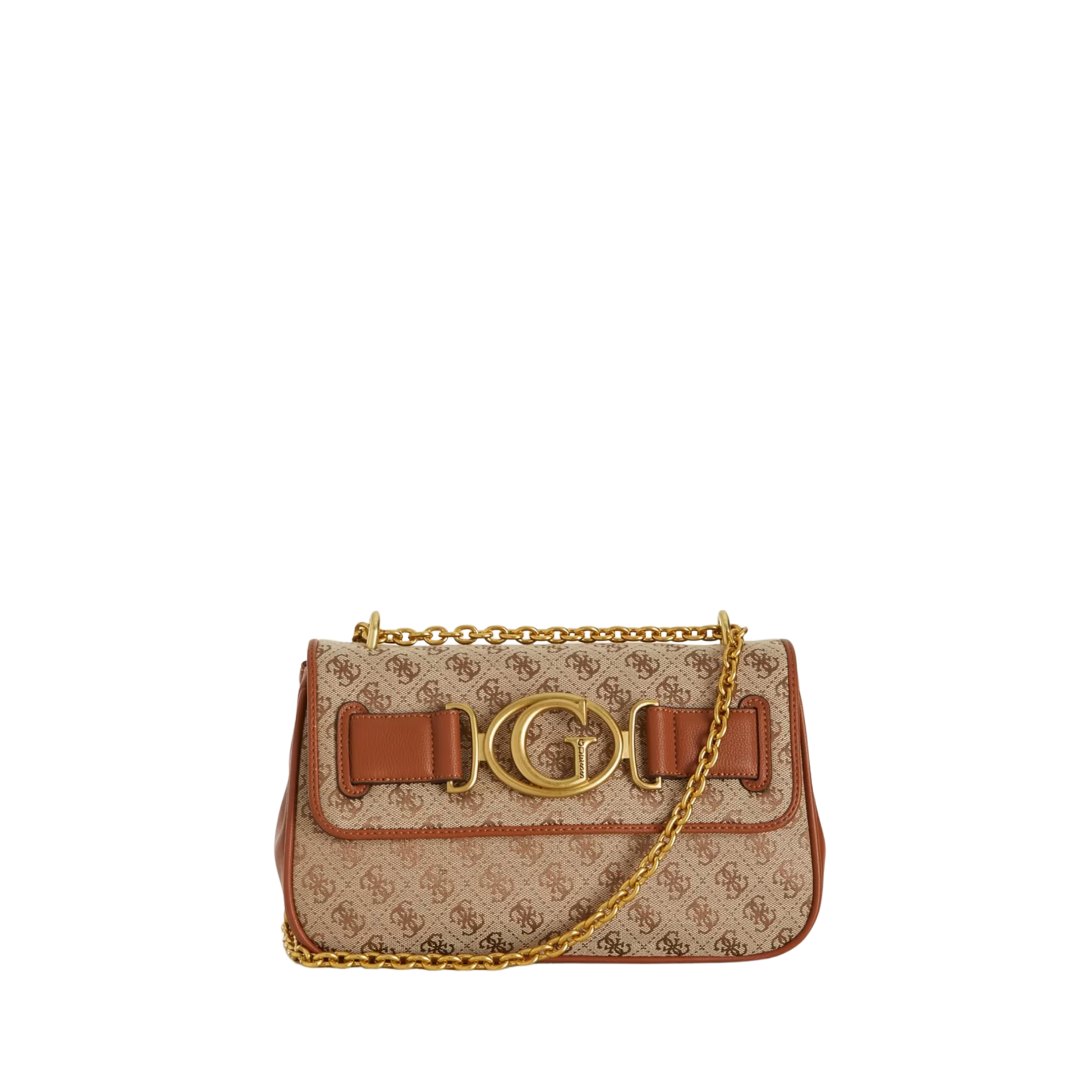 Guess Women Aviana Convertible Crossbody - Latte Cognac