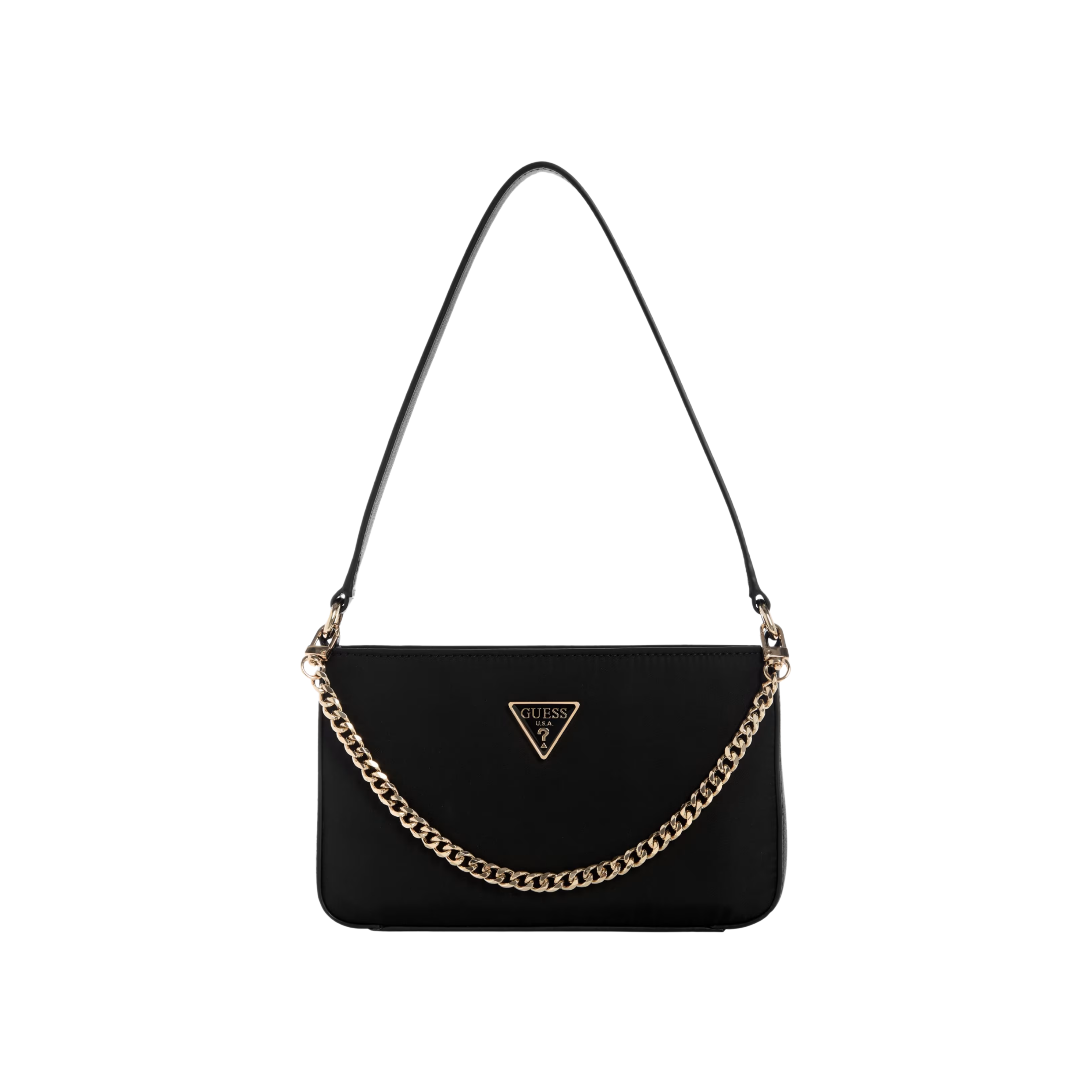 Guess Women Eco Gemma Mini Shoulder Bag - Black