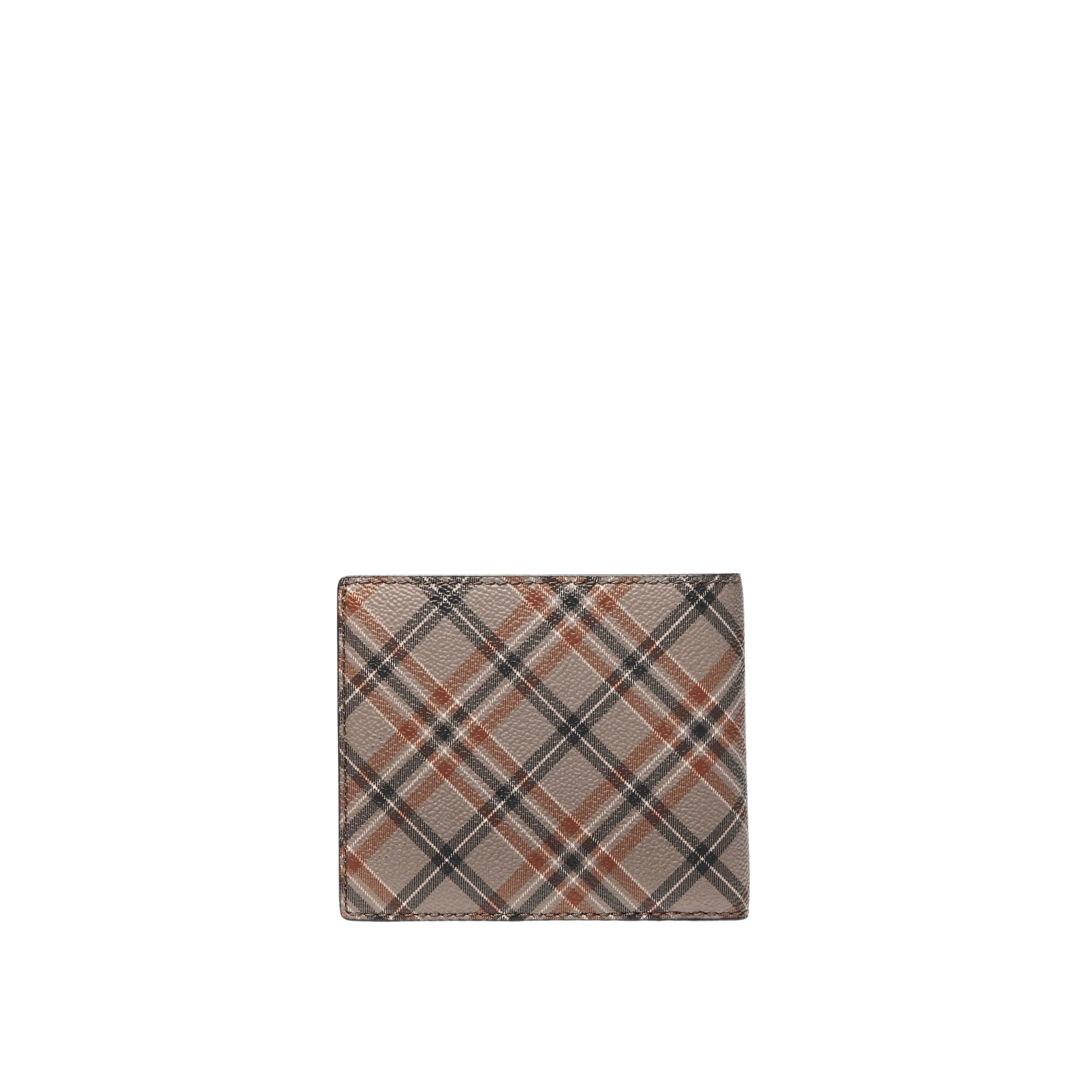 Michael Kors Men Cooper Plaid Print Wallet - Mushroom