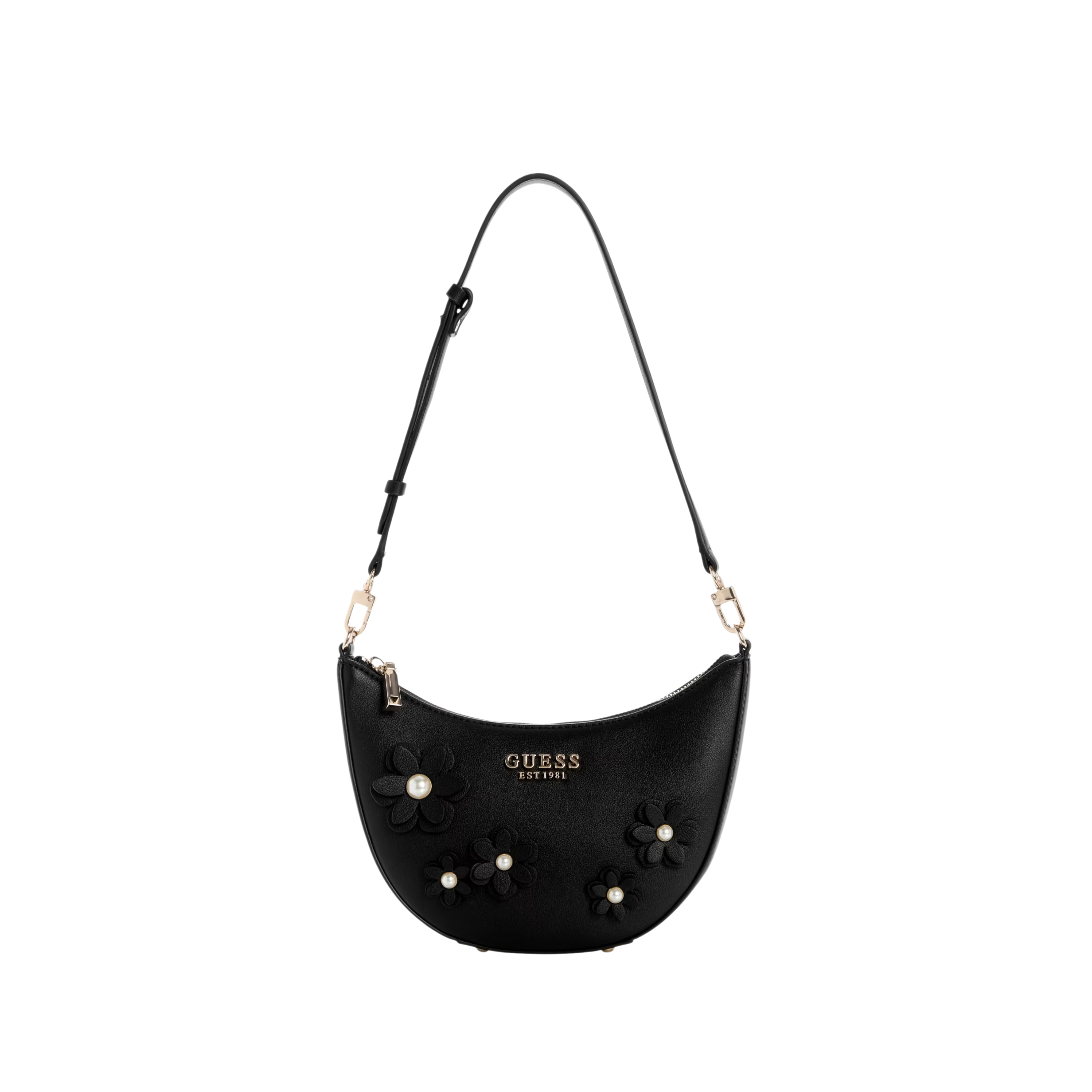 Guess Women Zaria Mini Shoulder Bag - Black