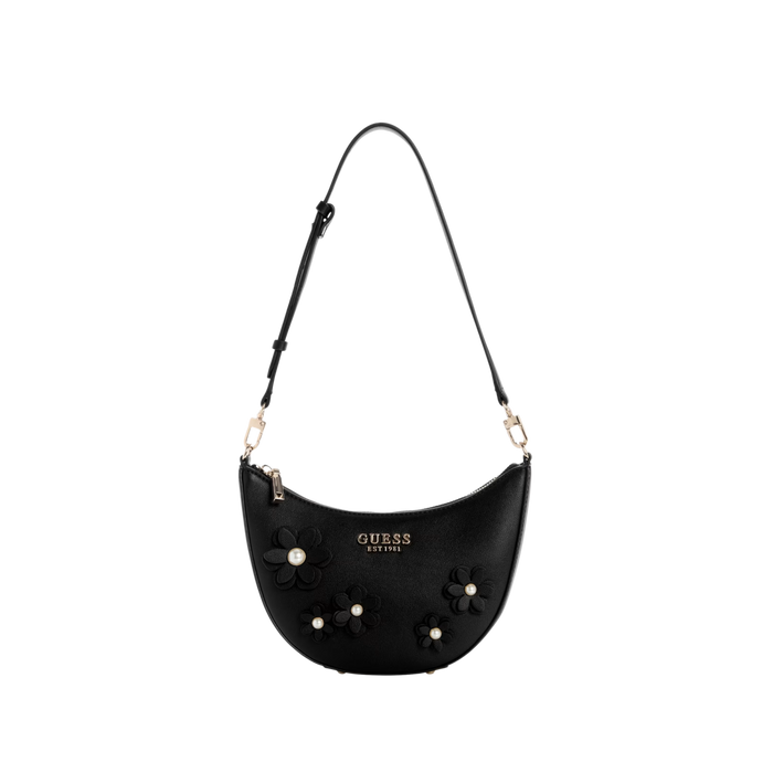 Guess Women Zaria Mini Shoulder Bag - Black