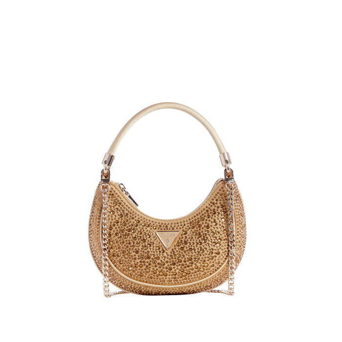 Guess Women Zalina Small Hobo Bag - Gold
