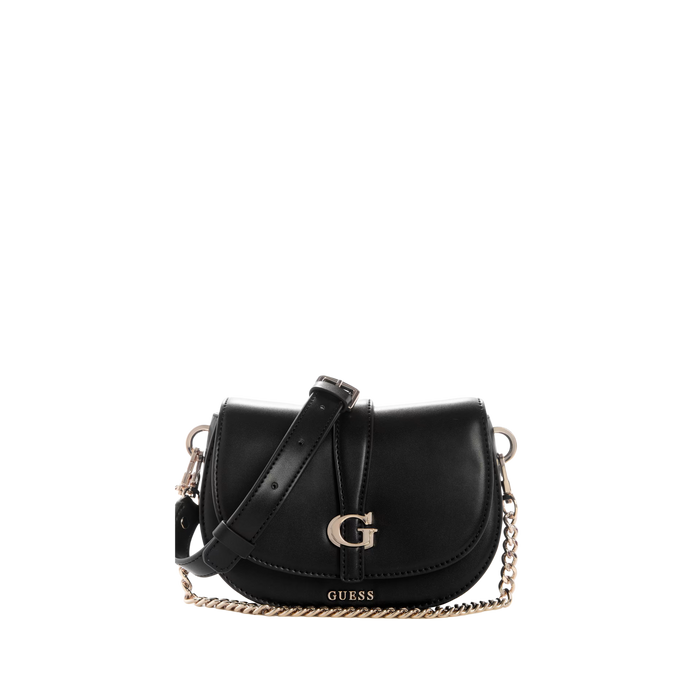 Guess Women Carrie Mini Crossbody - Black
