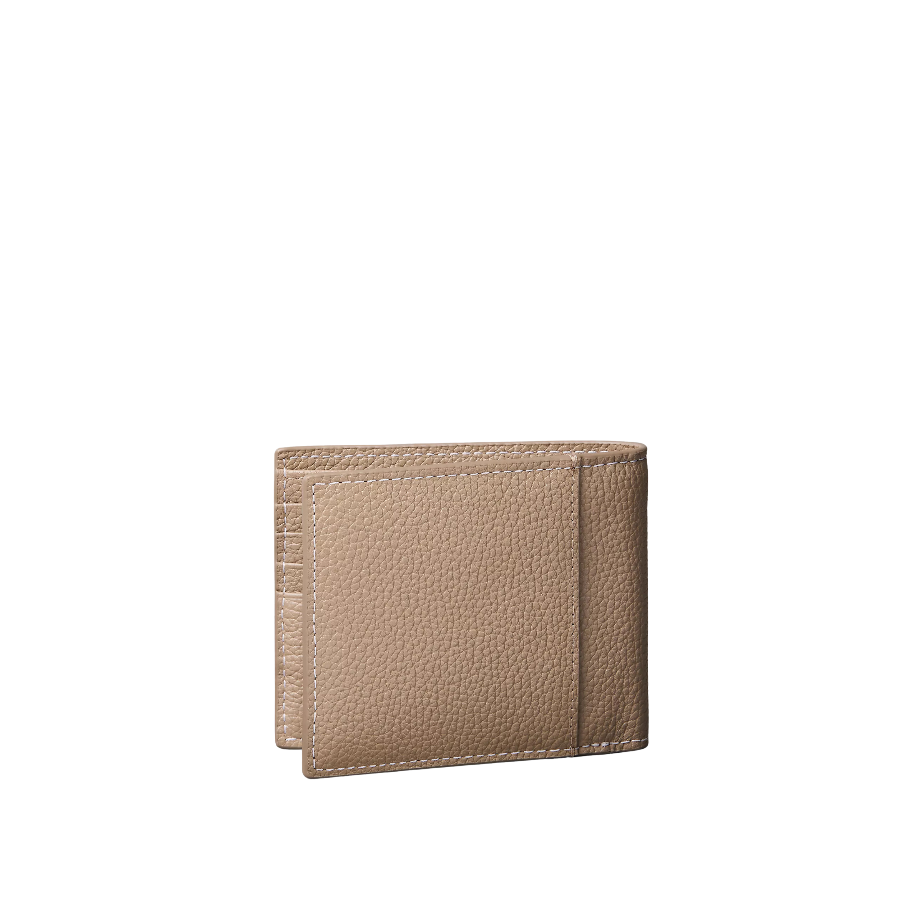 Calvin Klein Men Monologo Bifold Wallet with Coin Pouch - Desert Taupe