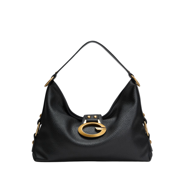 Guess Women Camden Medium Shoulder Bag - Black