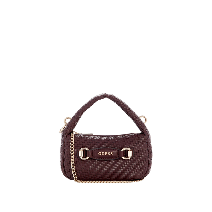Guess Women Francy Mini Hobo - Dark Vintage Short