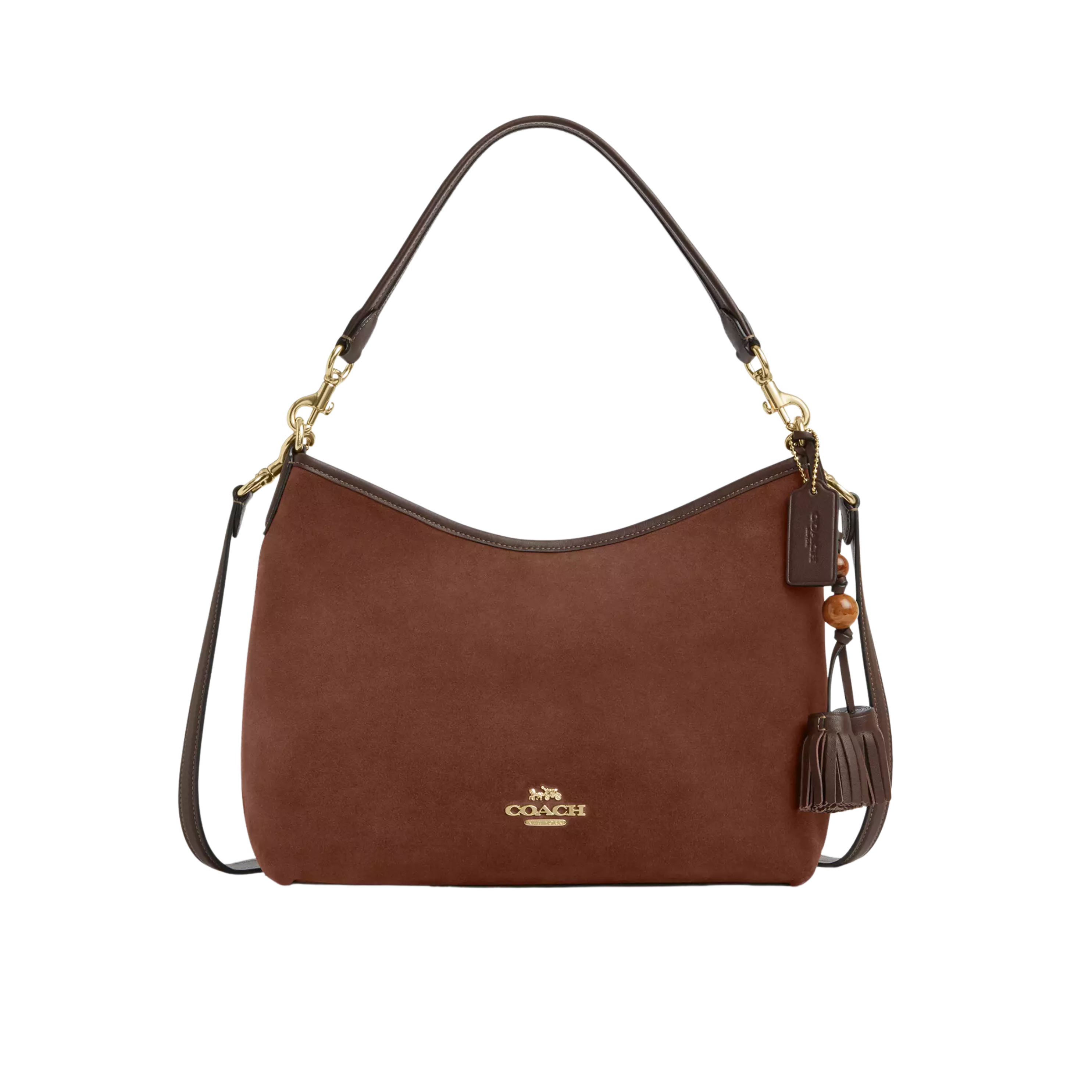 COACH Laurel Shoulder Bag - Vintage Brown Maple