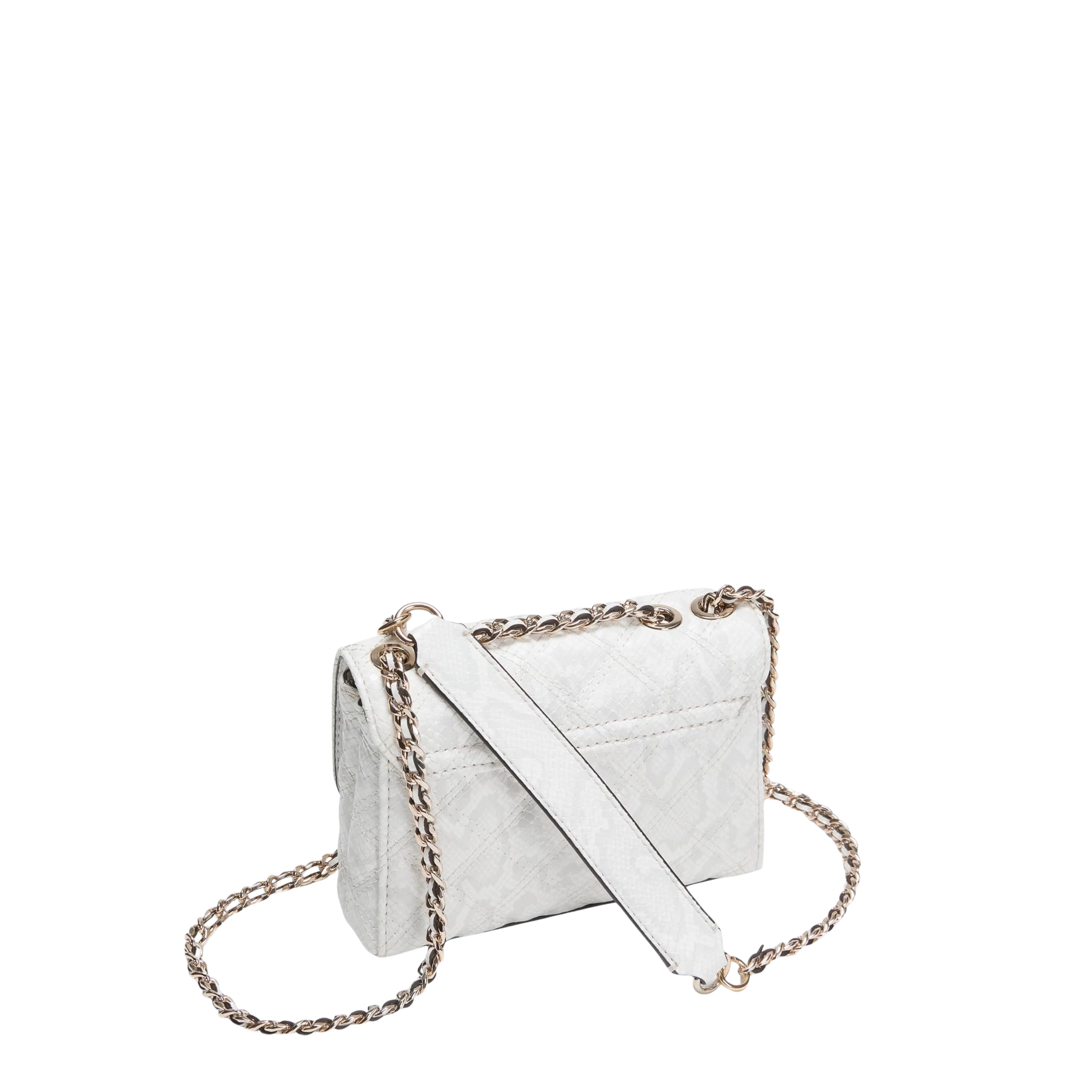 Guess Women Giully Mini CrossBody Bag - Off White