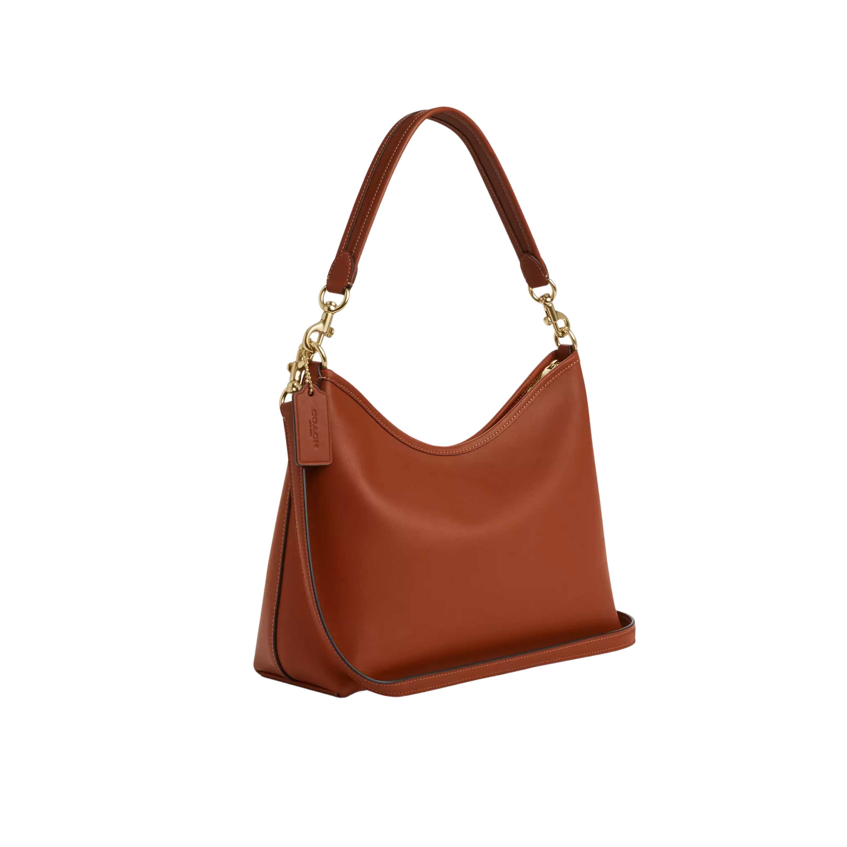 COACH Laurel Shoulder Bag - Gold Tan