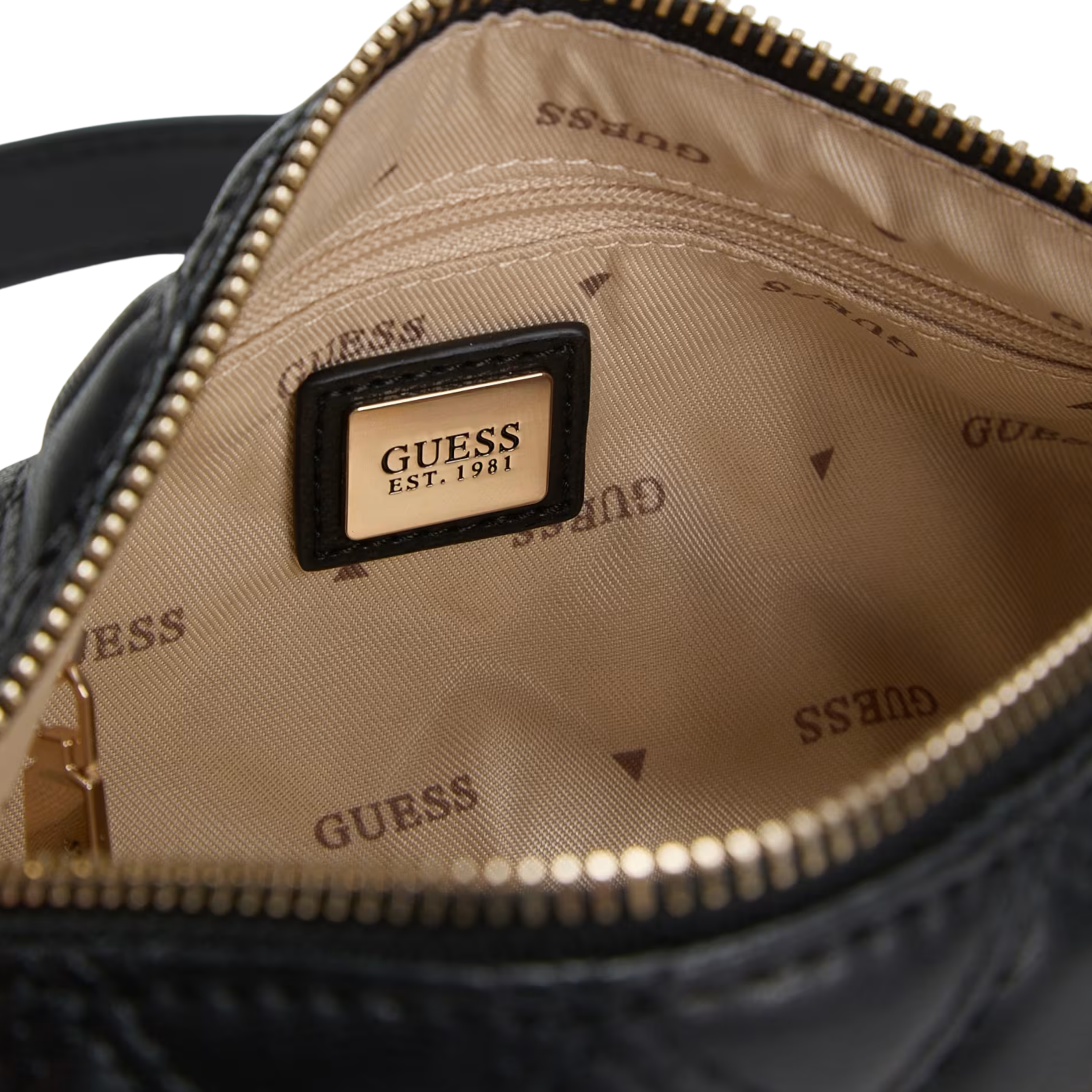 Guess Women Giully Quilted Mini Bag - Black