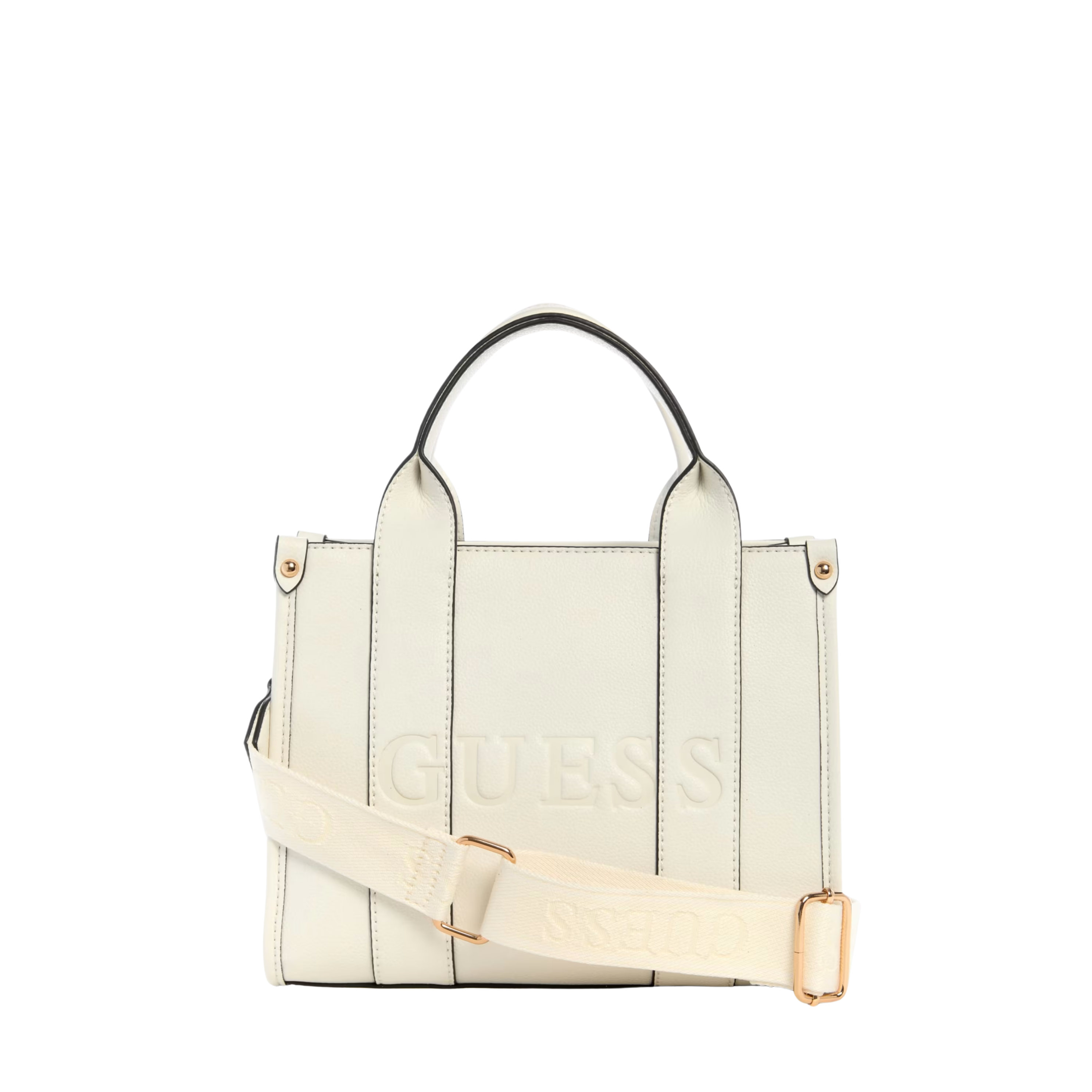Guess Women Rosse Small Carryall - Off White