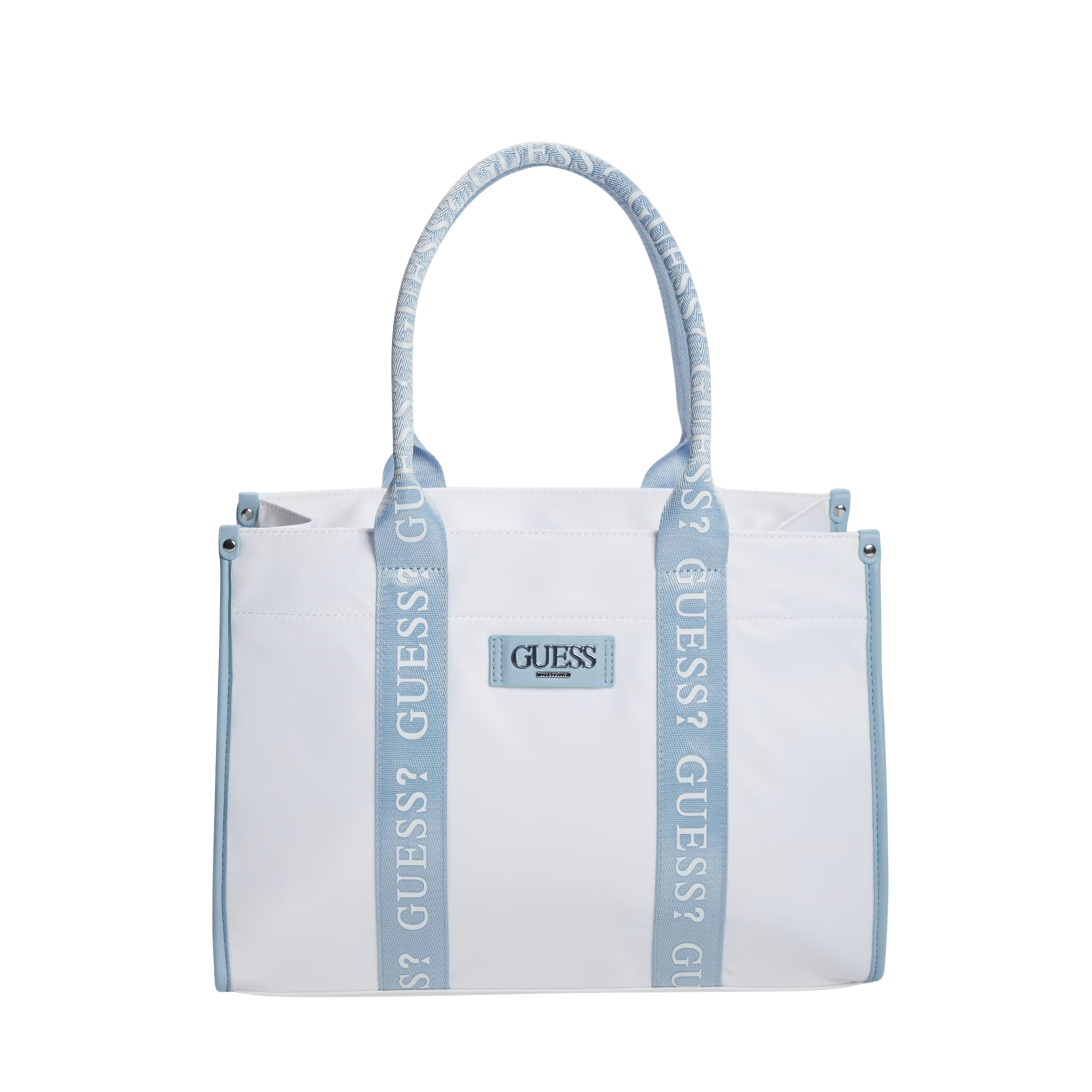 Guess Women Nylon Tote - Blue