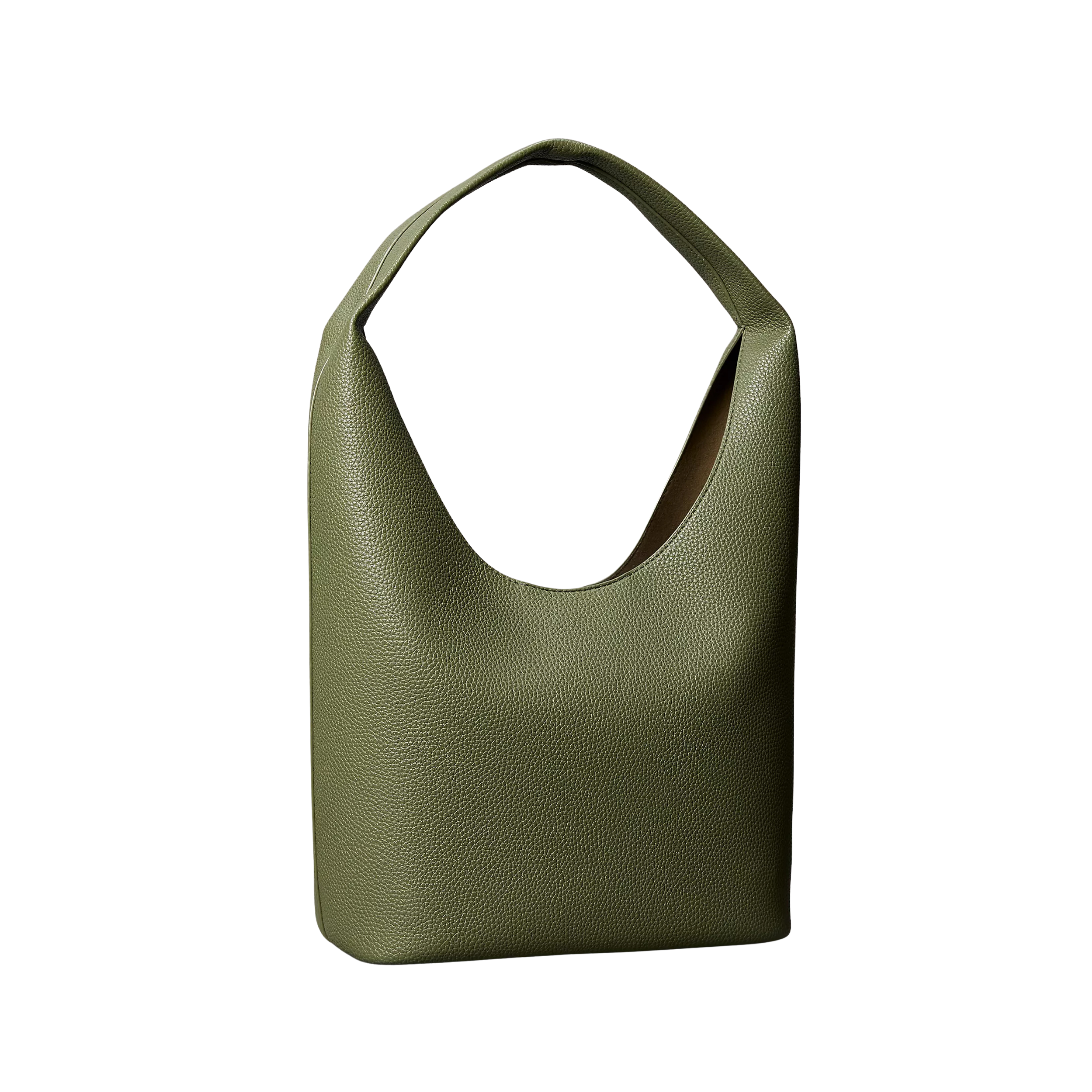 Calvin Klein Women Pebble Grain Slouchy Bag - Cypress