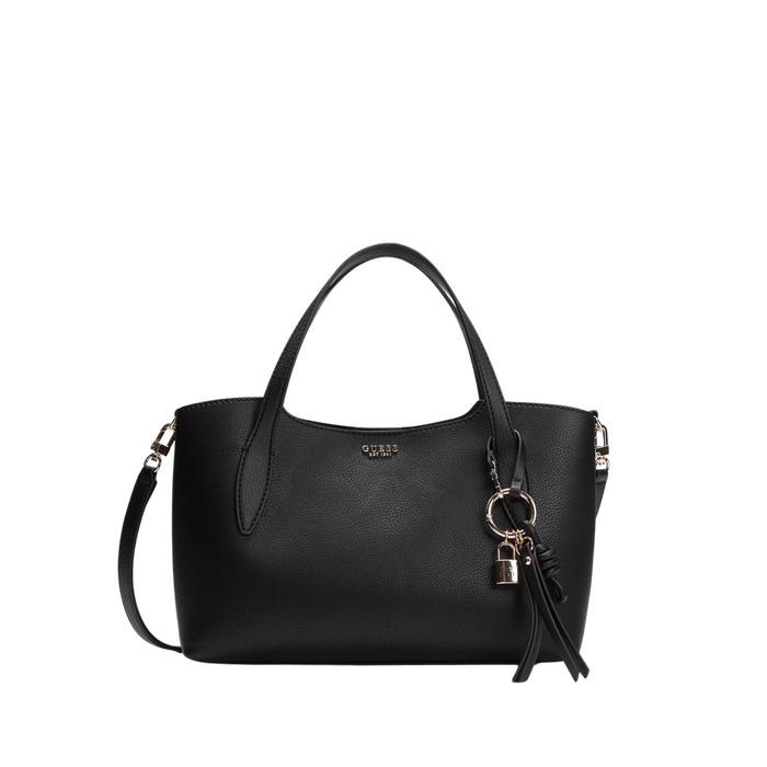 Guess Women Melody Satchel Bag - Black