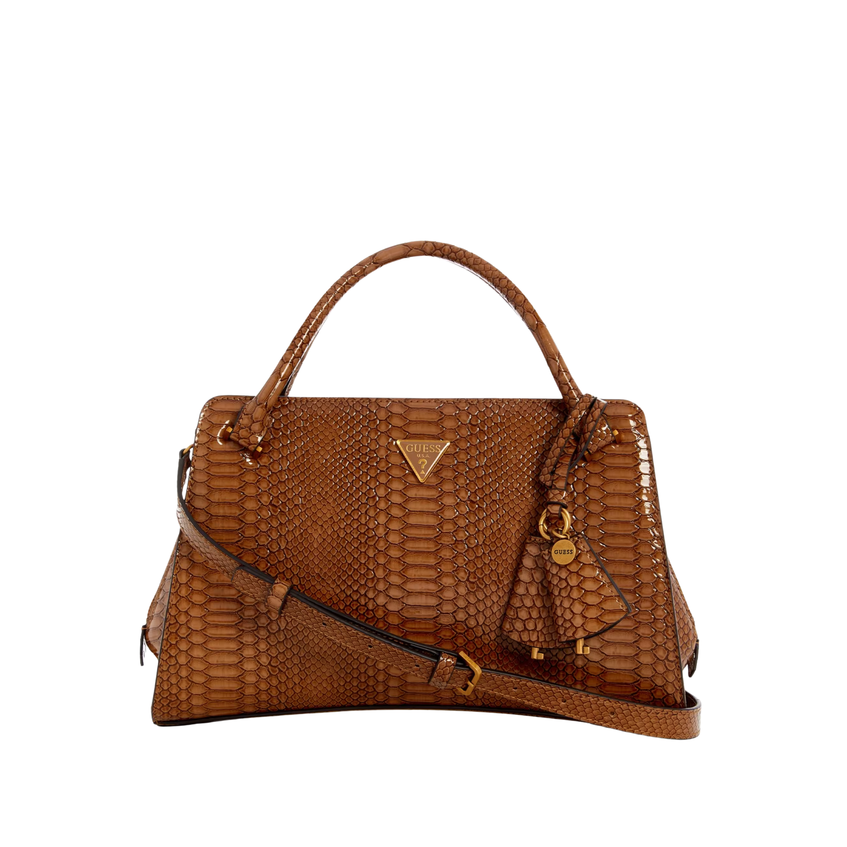 Guess Women Georgina Girlfriend Satchel - Brun Nutshell
