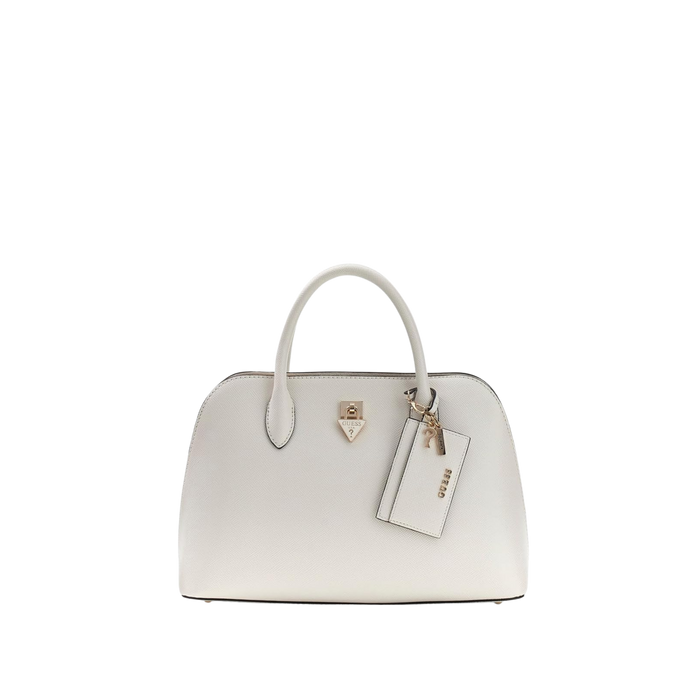 Guess Women Patsie Satchel - Off White