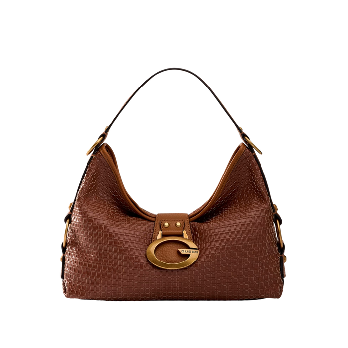 Guess Women Camden Medium Shoulder Bag WW930818 - Brown