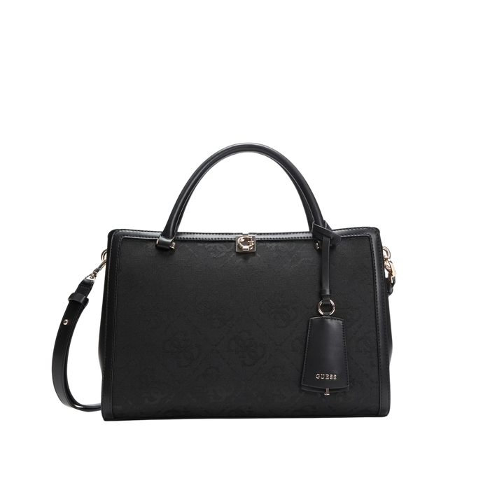 Guess Women Audrey Logo Satchel Bag - Blossom