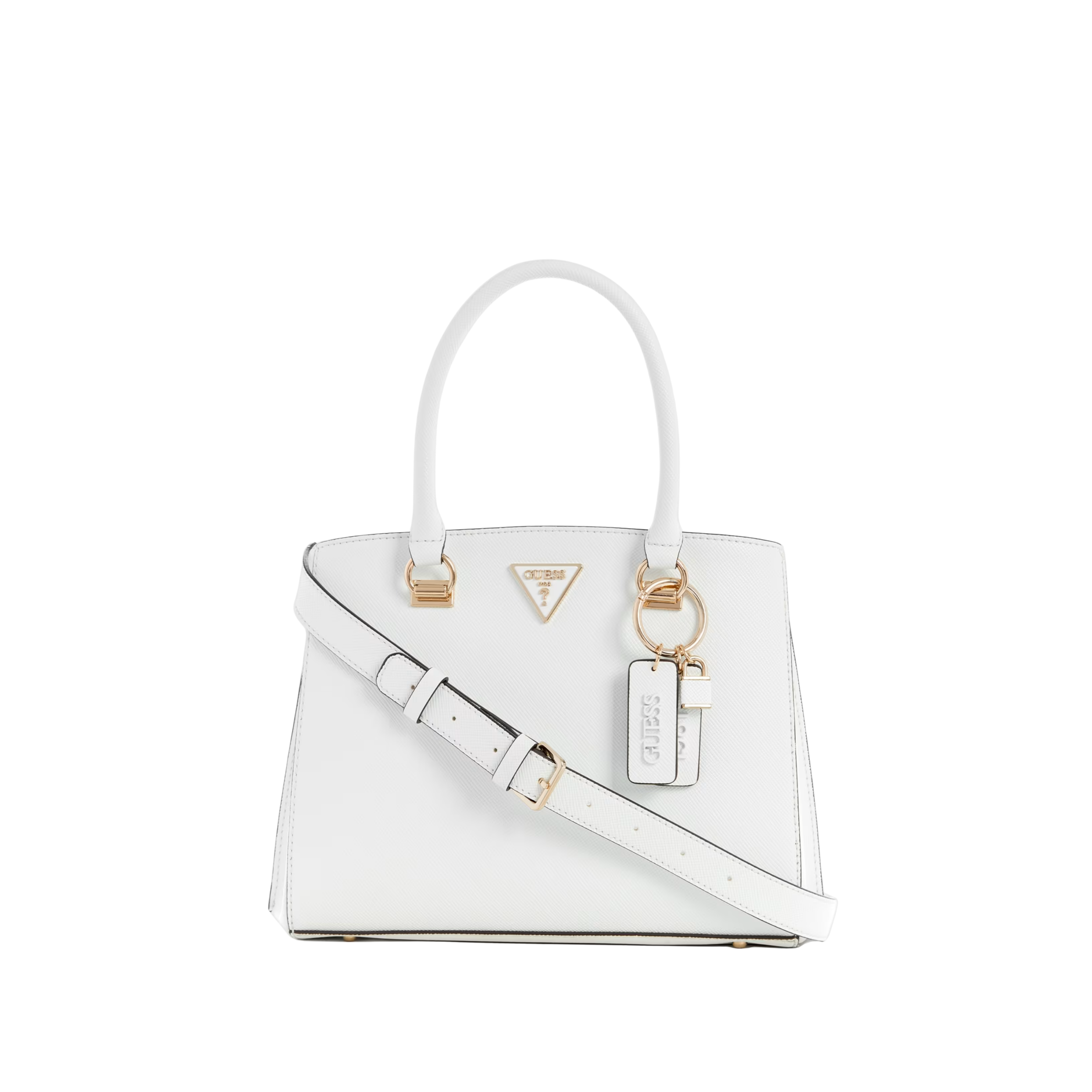Guess Women Noelle Girlfriend Satchel - White Multi