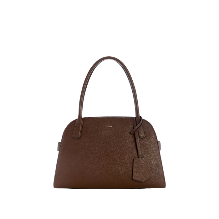 Guess Women Elowen Satchel - Espresso