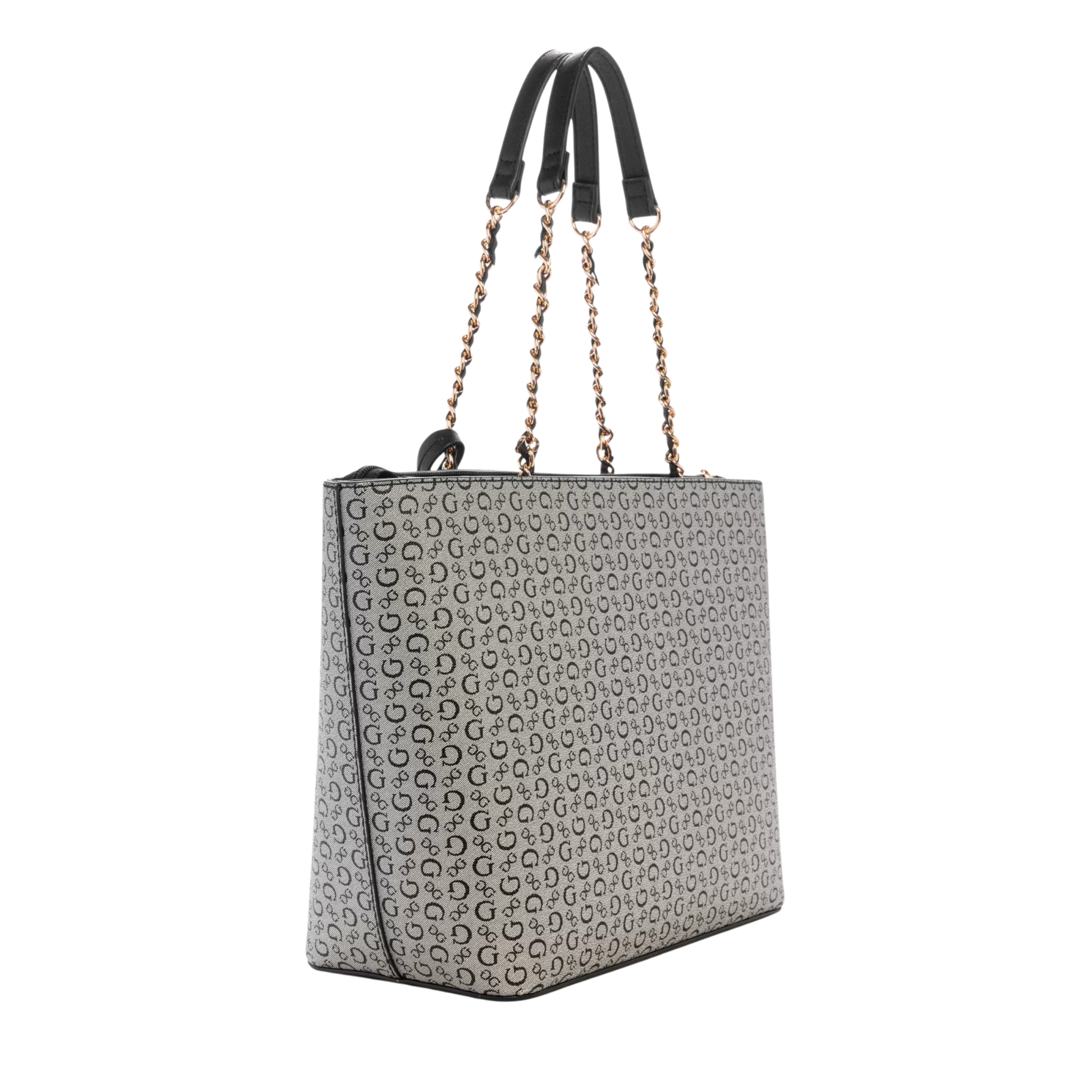 Guess Women Rhiannon Logo Tote - Black