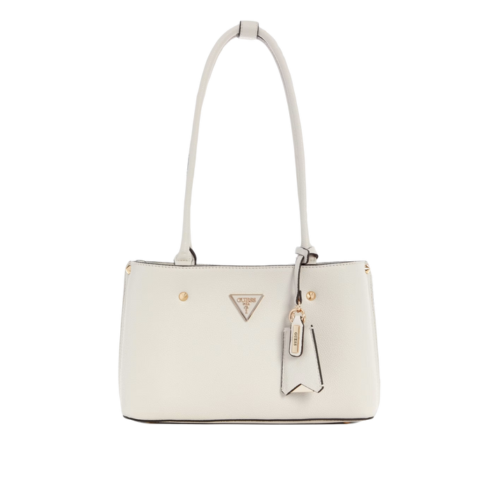 Guess Women Meridian Shoulder Satchel - Ivory