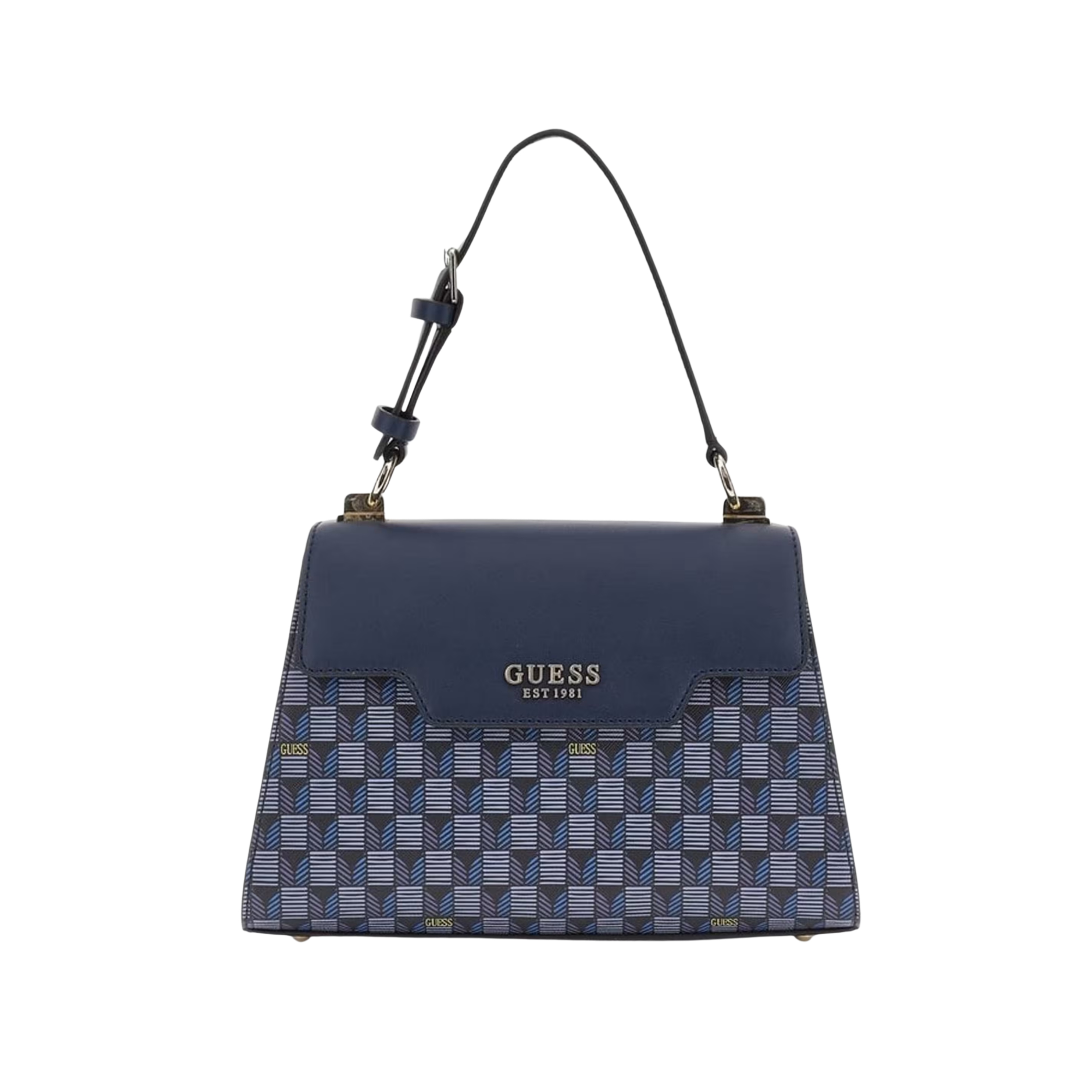 Guess Women G Wave II Top Handle Bag - Burnt Orange
