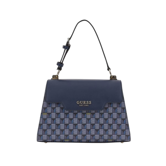 Guess Women G Wave II Top Handle Bag - Burnt Orange