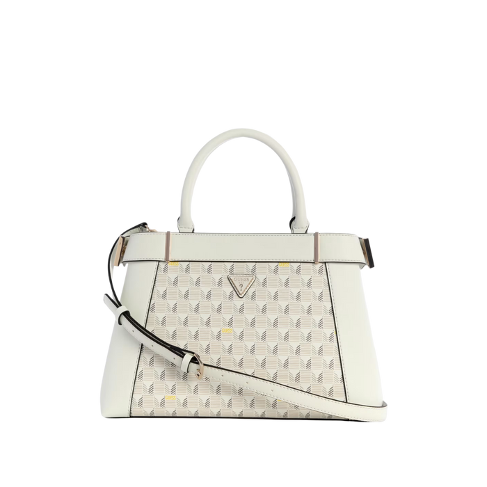 Guess Women G Wave II Satchel - Steel