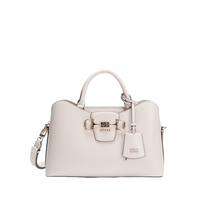Guess Women Janie Logo Handbag - White