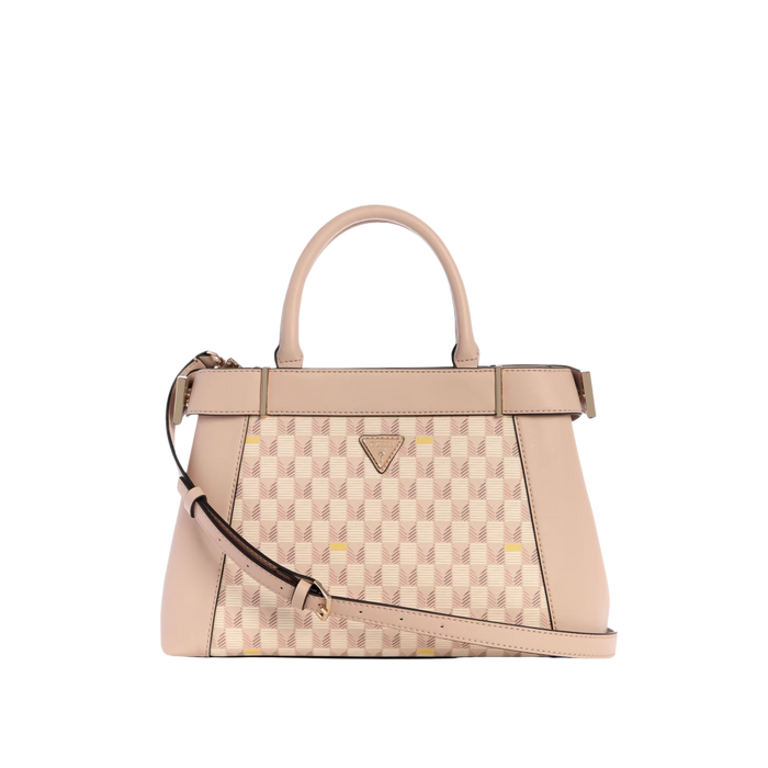 Guess Women G Wave II Satchel - Blush Logo