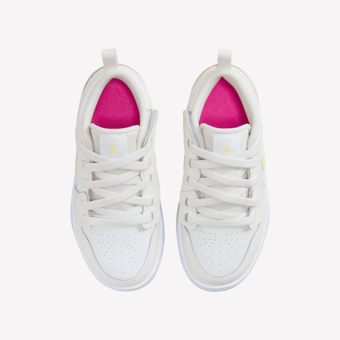 Nike Girls Kids Air Jordan 1 Low  - Light Laser