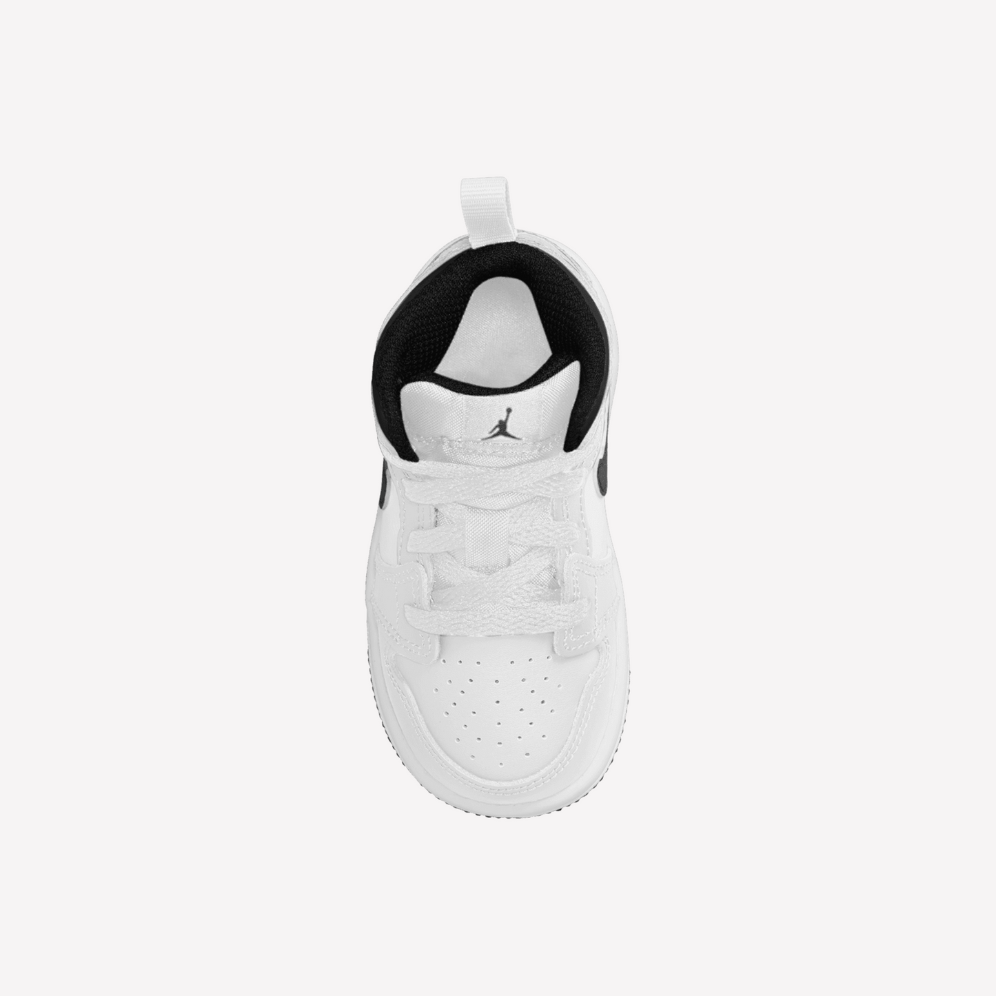 Nike Toddler Jordan AJ1 MID - White Black