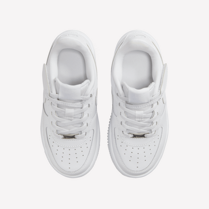 Nike Kids Air Force 1 Low EasyOn - White