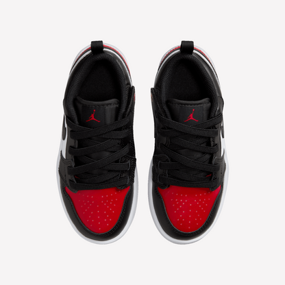 Nike Boys Kids Air Jordan 1 Low - Black/White/Red