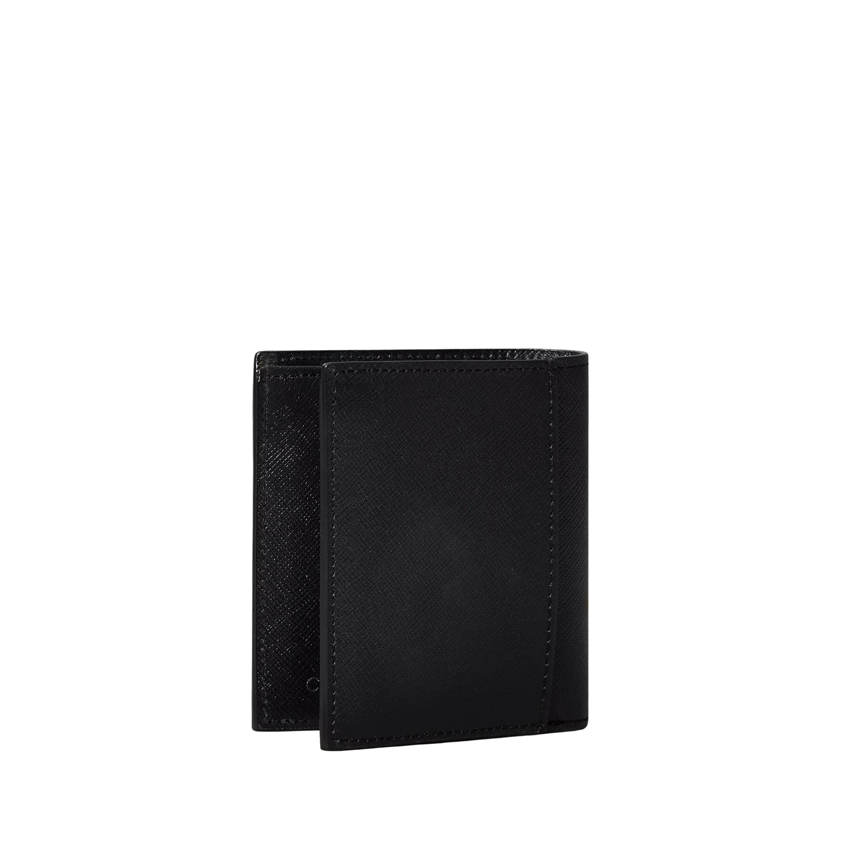 Calvin Klein Men Refined Saffiano Slim Bifold Wallet - Black