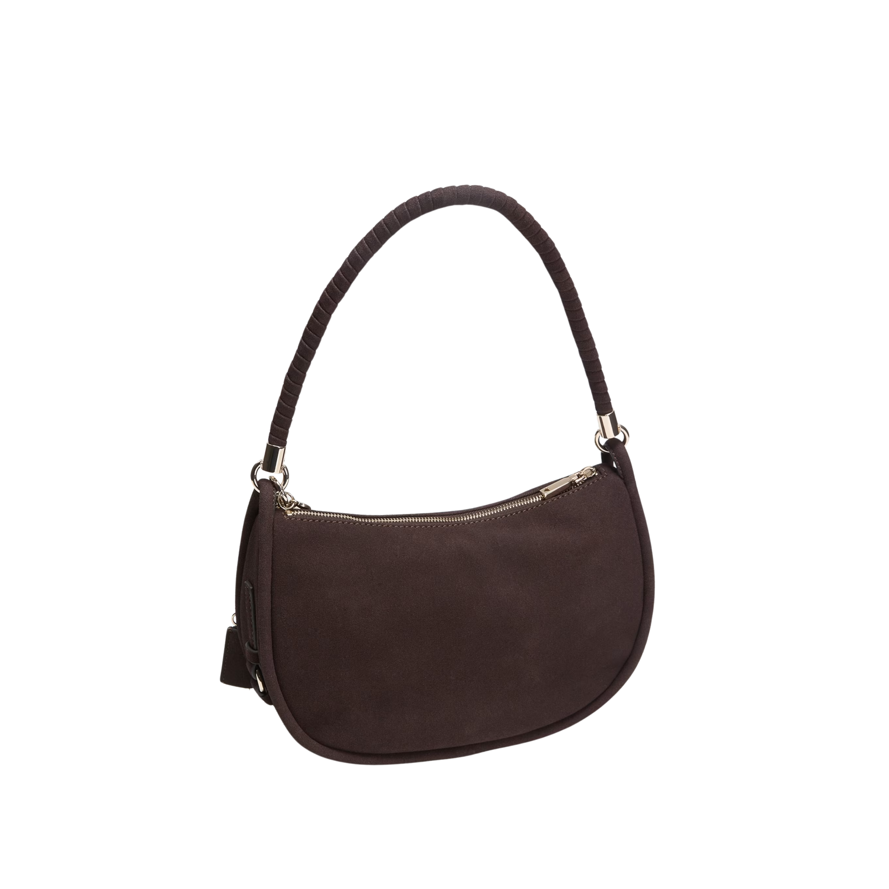 Guess Women Danya Suede Shoulder Bag - Espresso