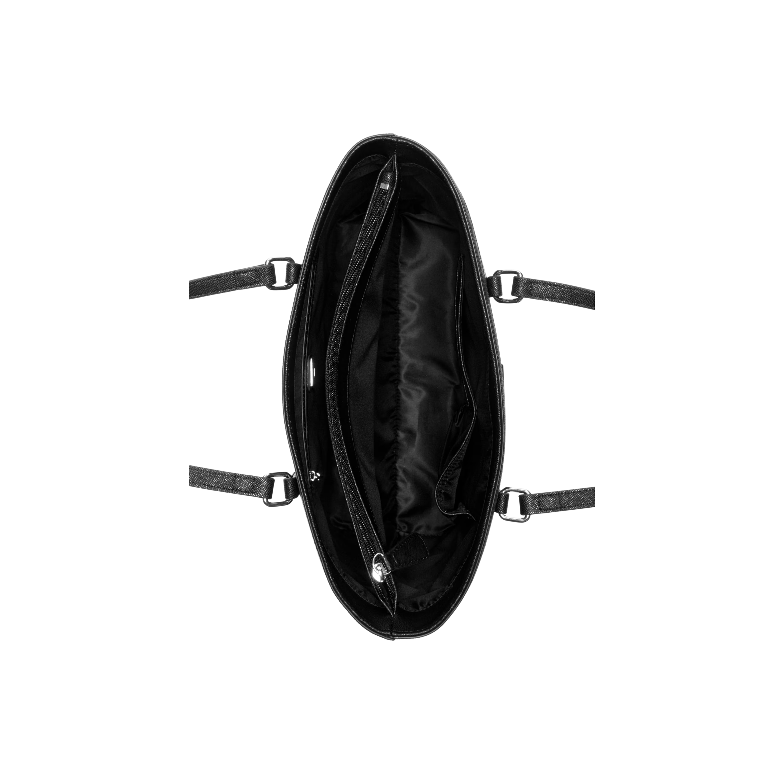 Guess Women Hilda Saffiano Tote - Black