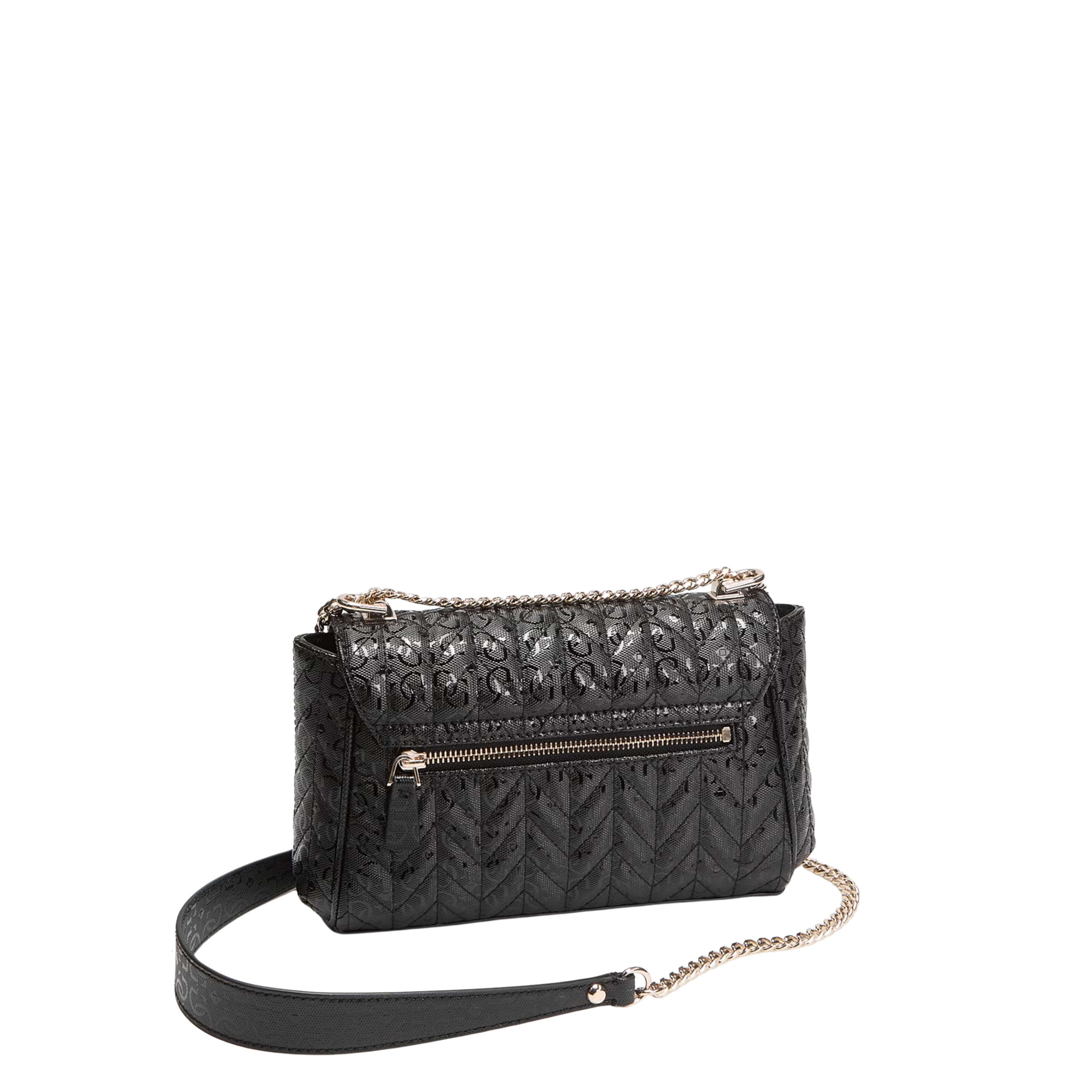 Guess Women Stacey Crossbody Bag - Black