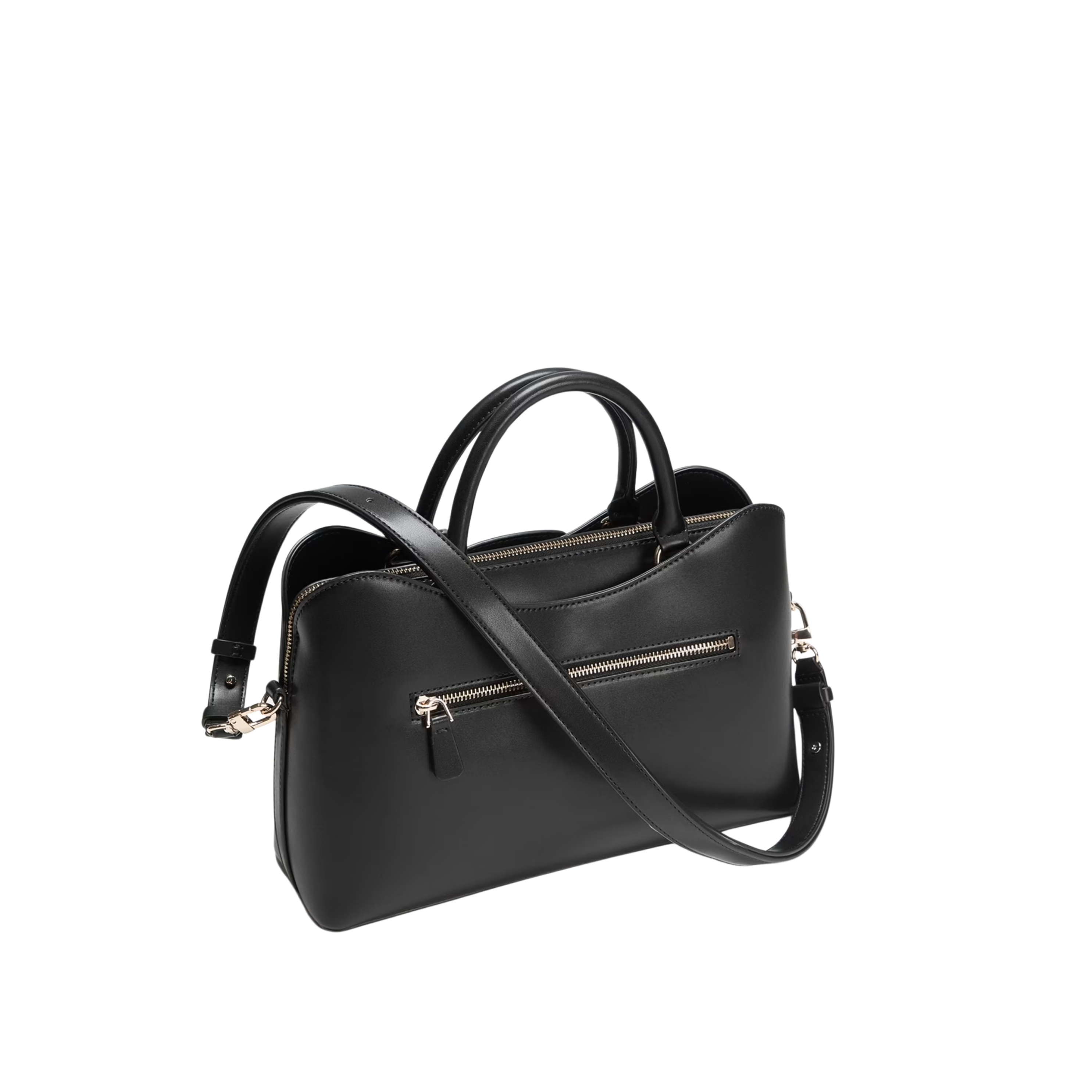Guess Women Janie Logo Handbag - Black