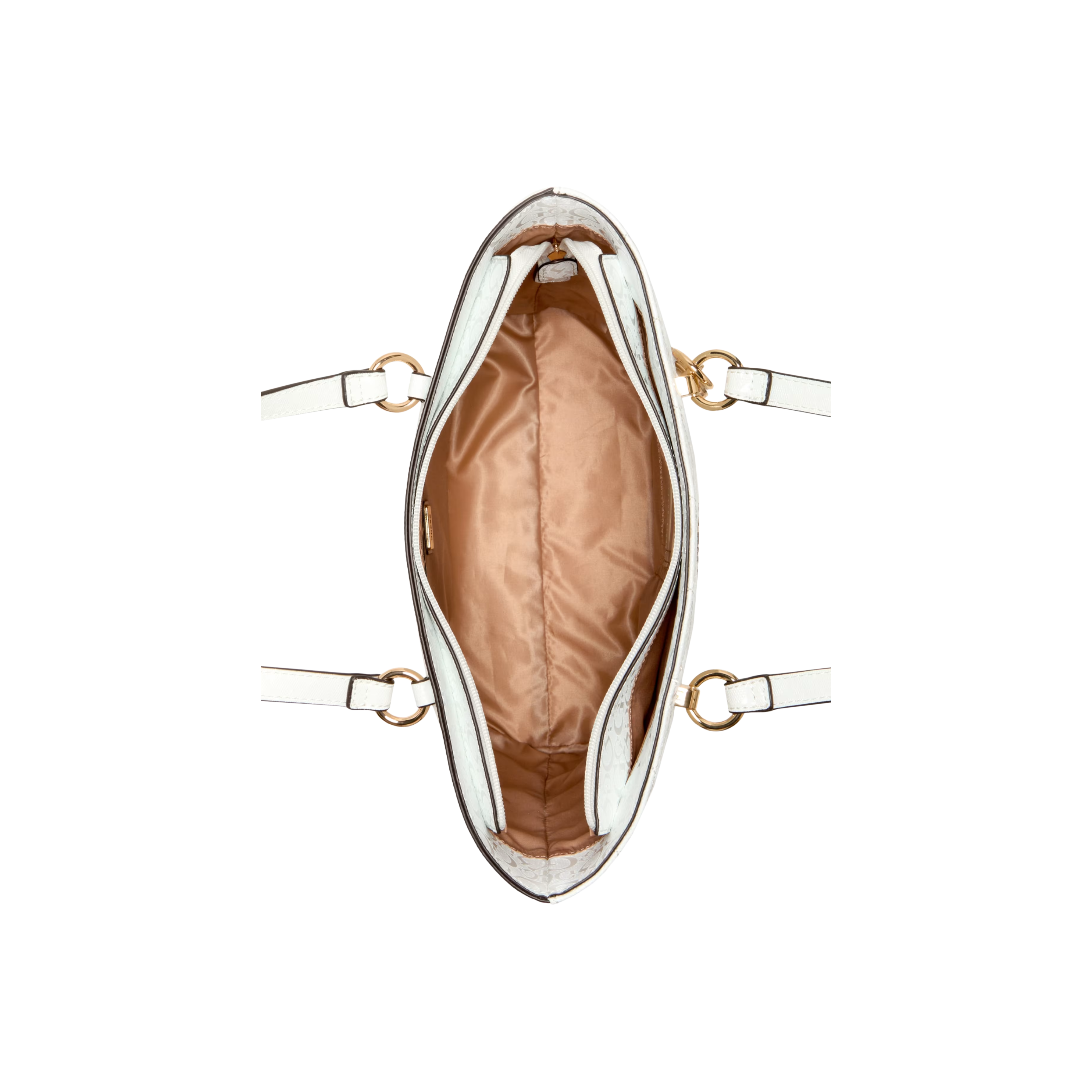 Guess Women Estonia Quilted Gshine Carryall - White