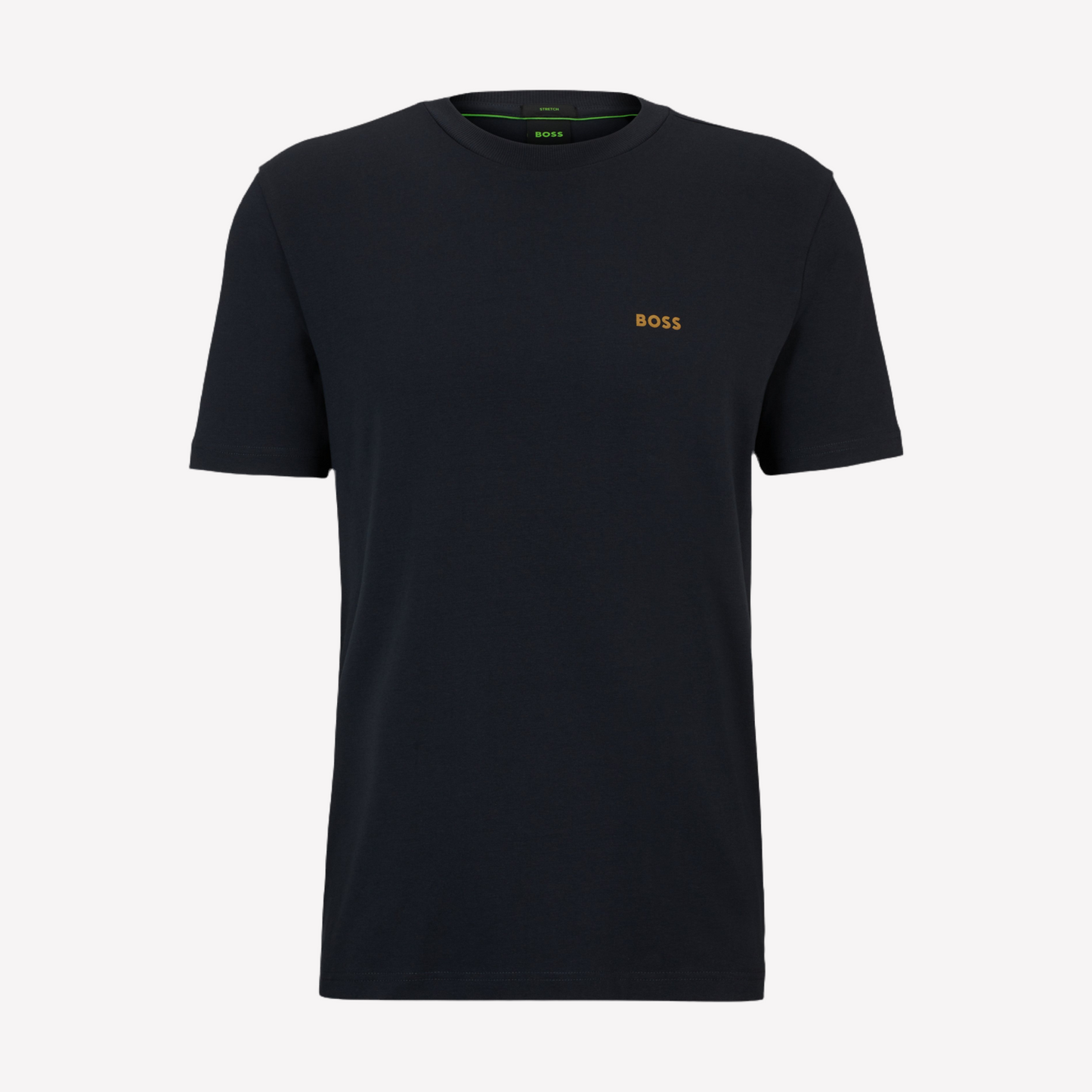 Hugo Boss Men Stretch Cotton T-Shirt - Dark Blue