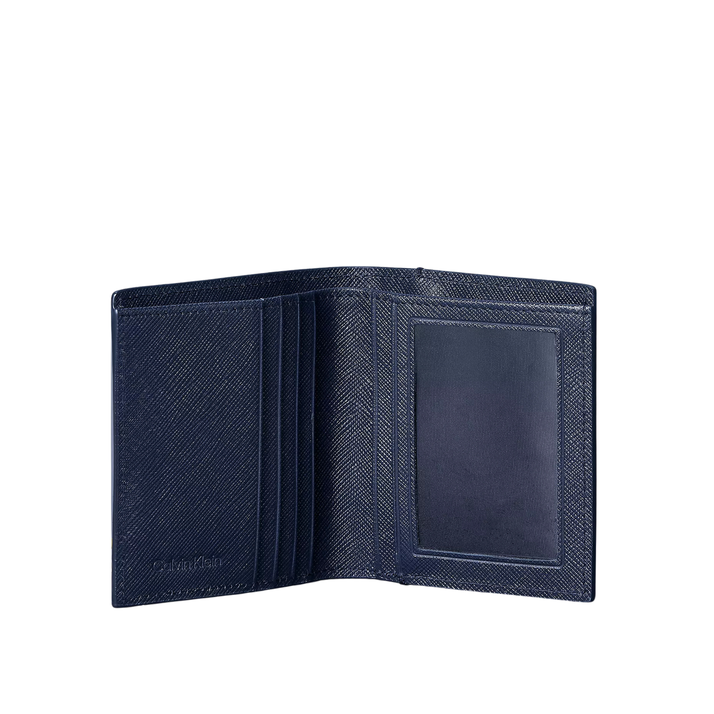Calvin Klein Men Refined Saffiano Slim Bifold Wallet - Blue Nights